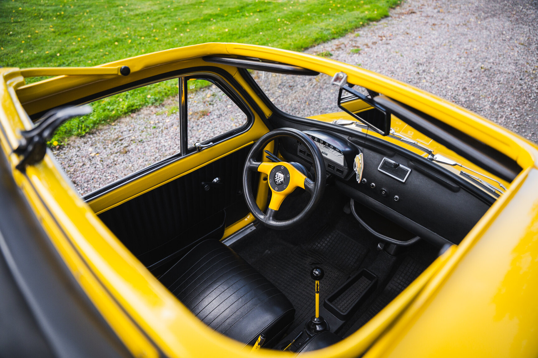 Innenraumfoto von 1972 Fiat 500L