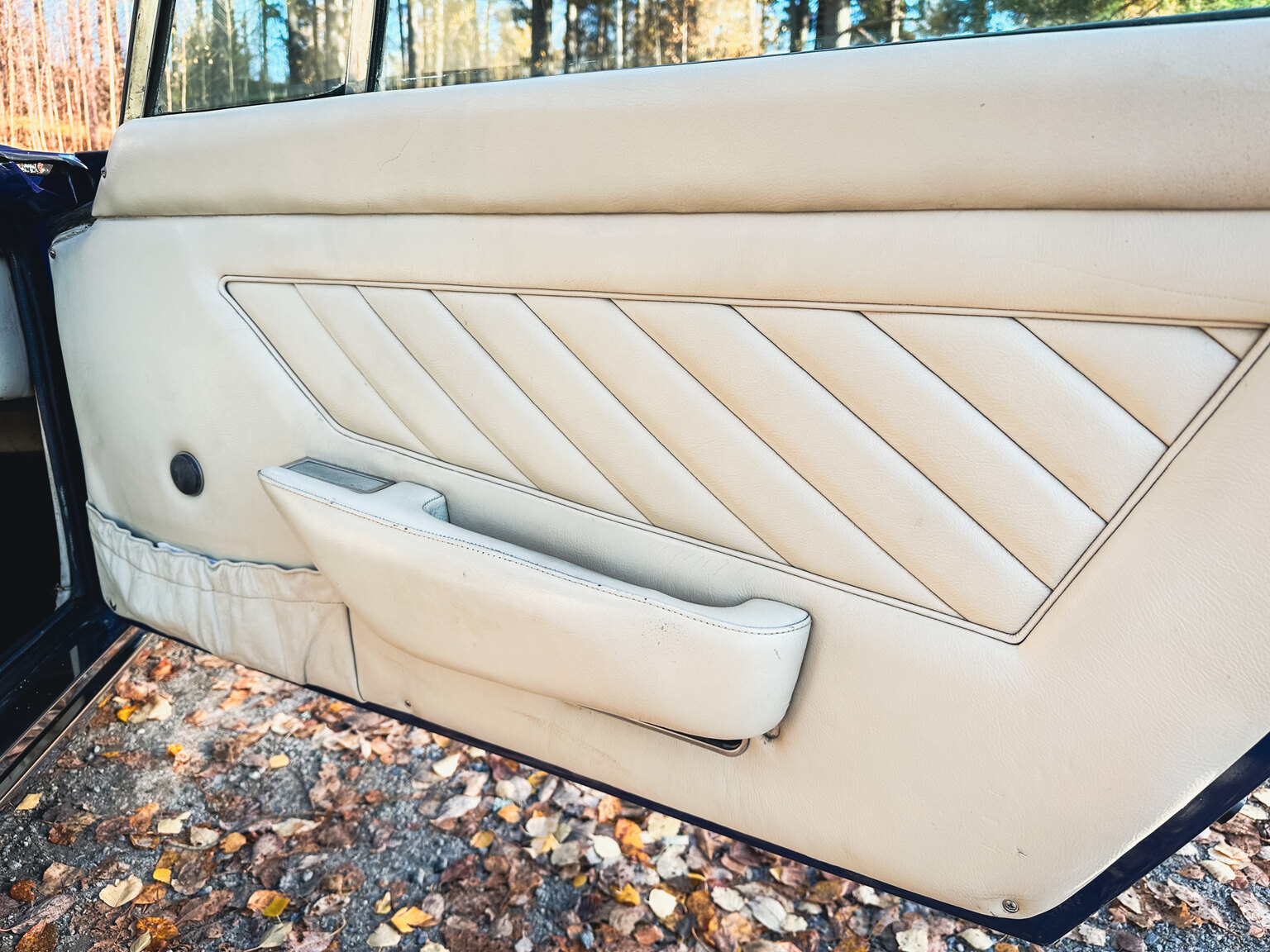 Interiörbild 1973 Maserati Indy