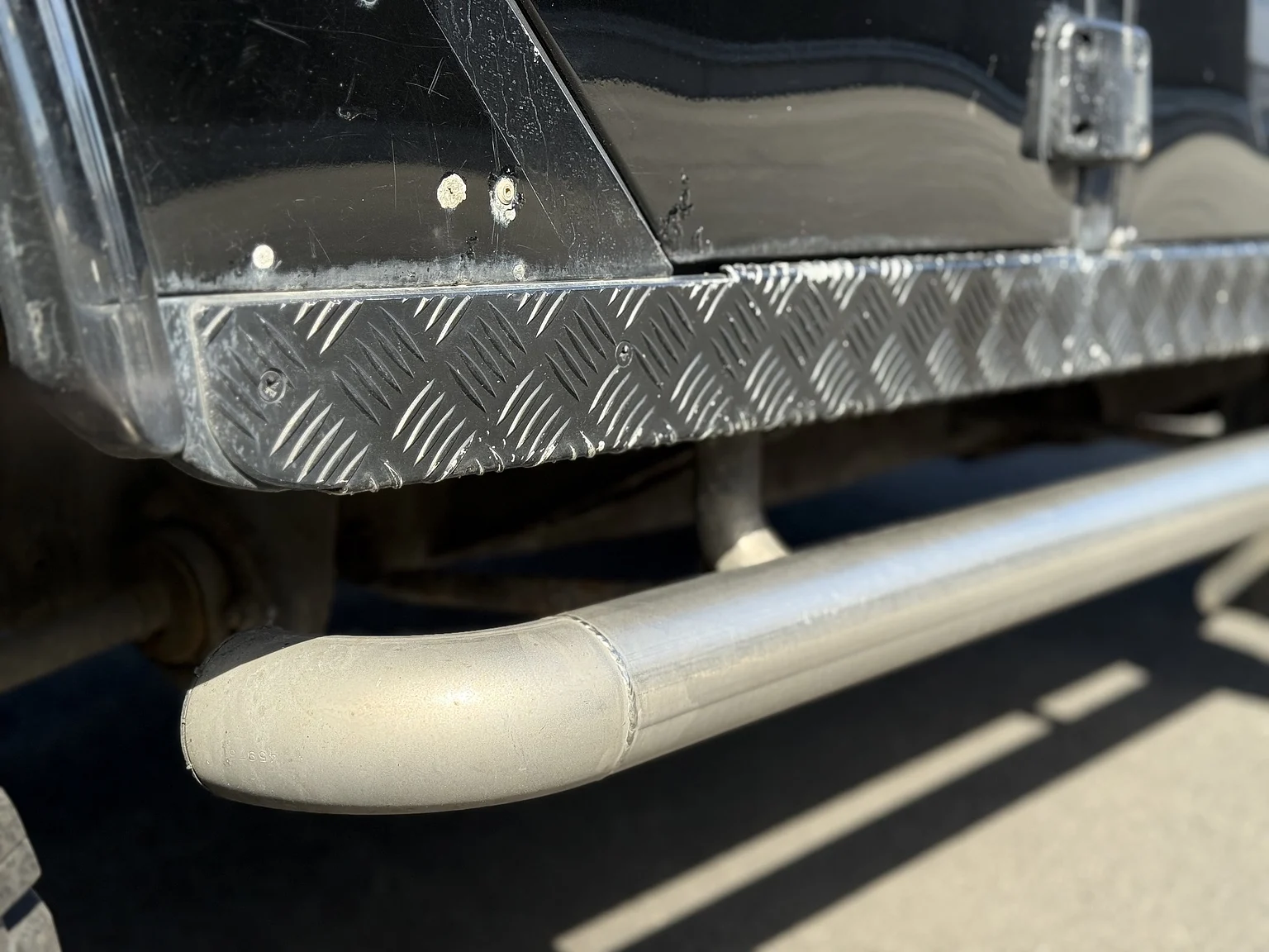 Exterior image of 2000 Land Rover Defender 110 Tomb Raider (47)