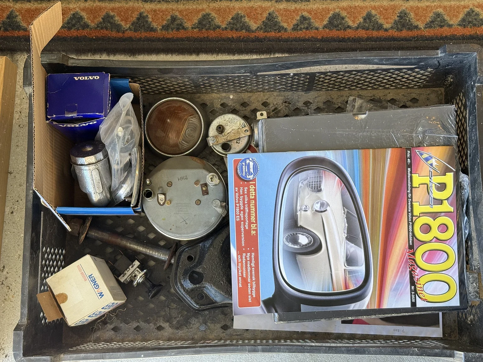 1966 Volvo P 1800S (24), Mekanik