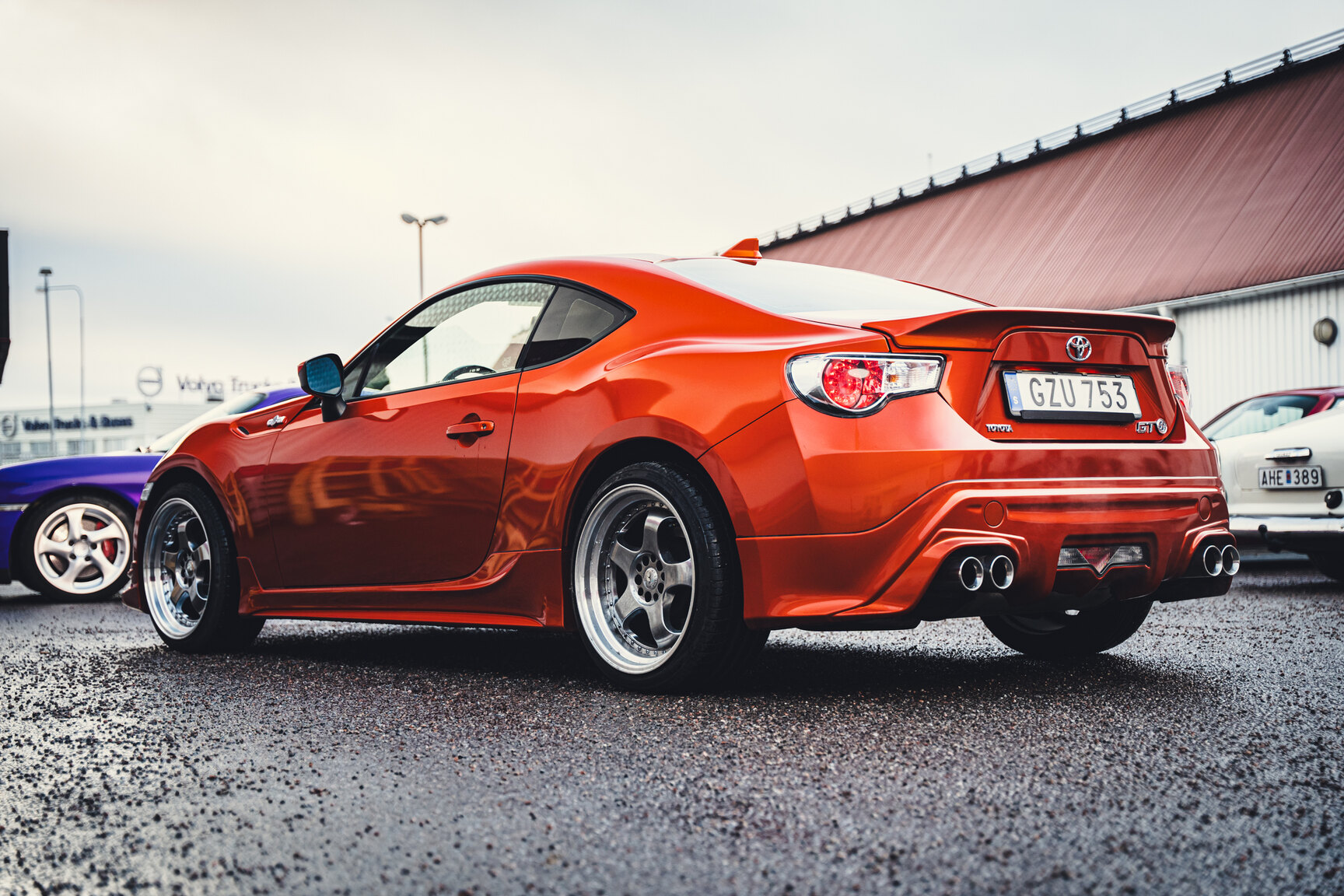 Exteriörbild på 2015 Toyota GT86 TRD-edition - Ett sista race