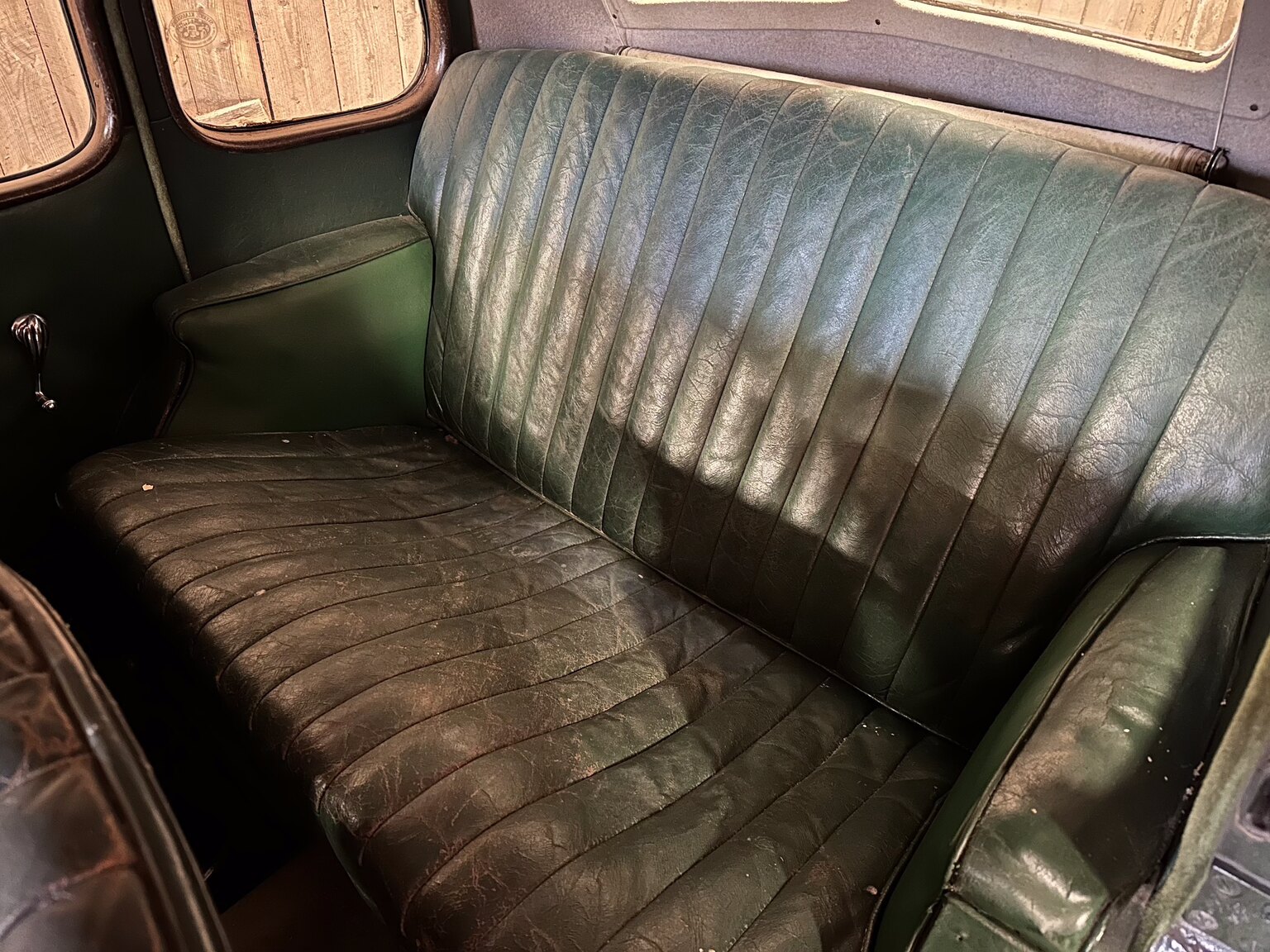 Interiörbild 1938 Austin 10 1.1 Cambridge