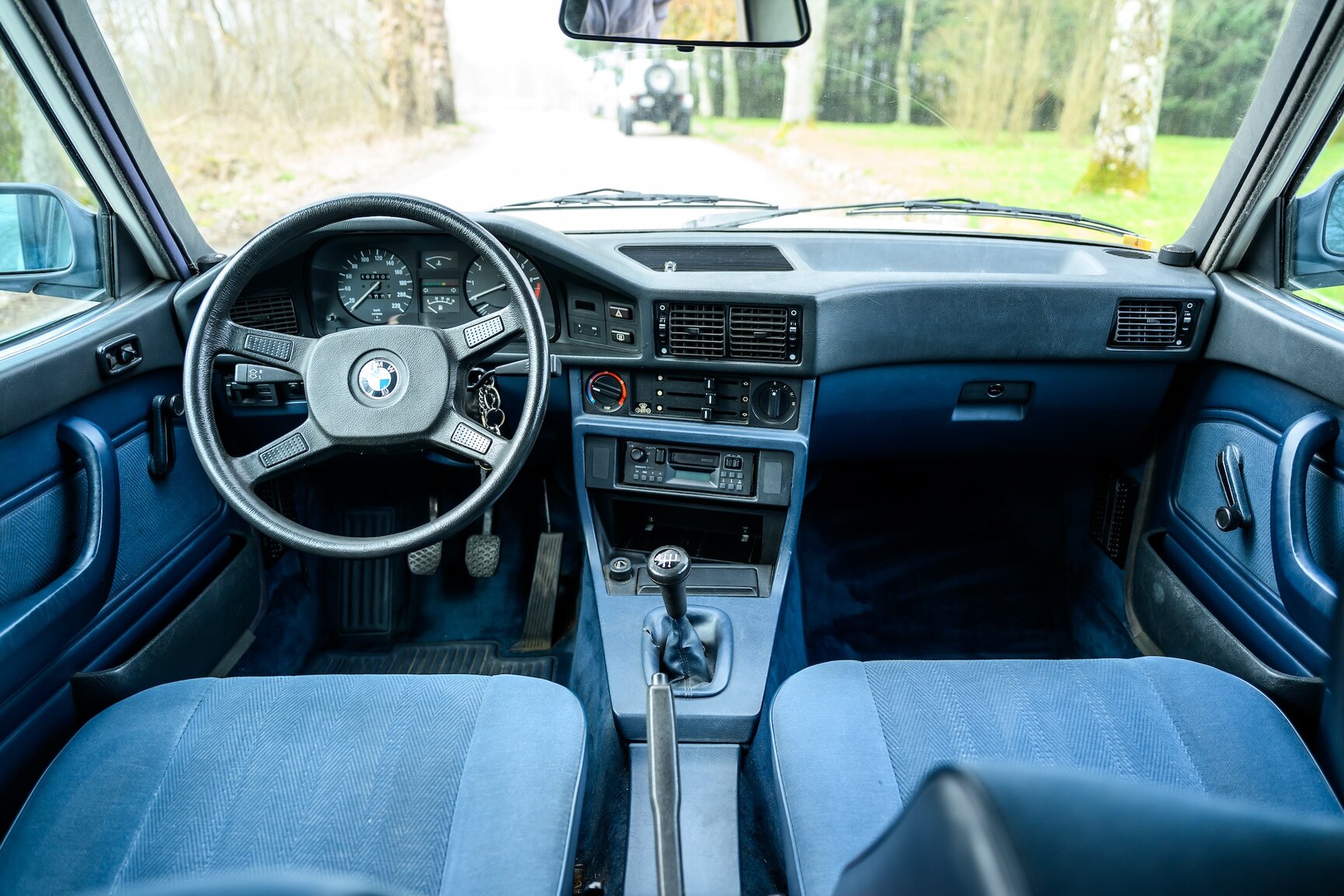Interiörbild 1986 BMW 520i