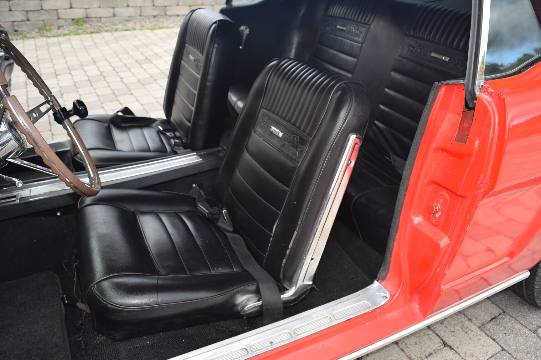 Interiörbild 1965 Ford Mustang 