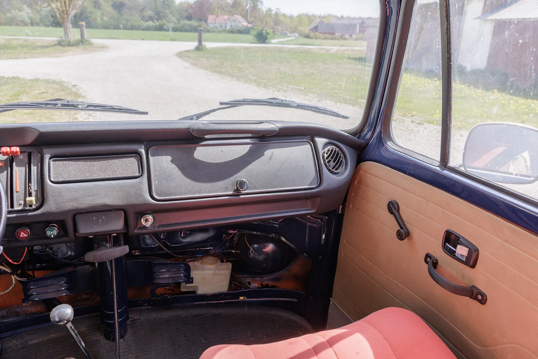 Interiörbild 1973 Volkswagen Typ 2 Transporter T2 (52)
