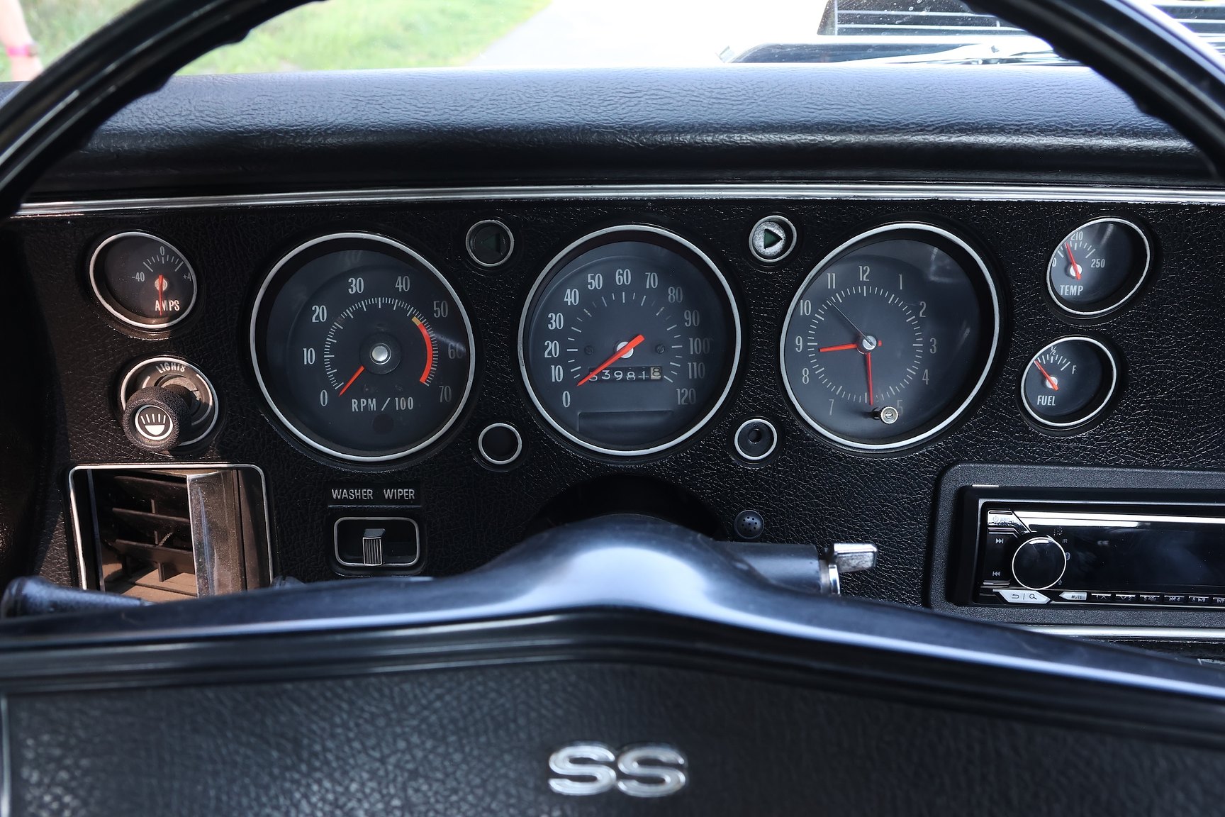 Interiörbild 1970 Chevrolet El Camino SS Tribute (19)