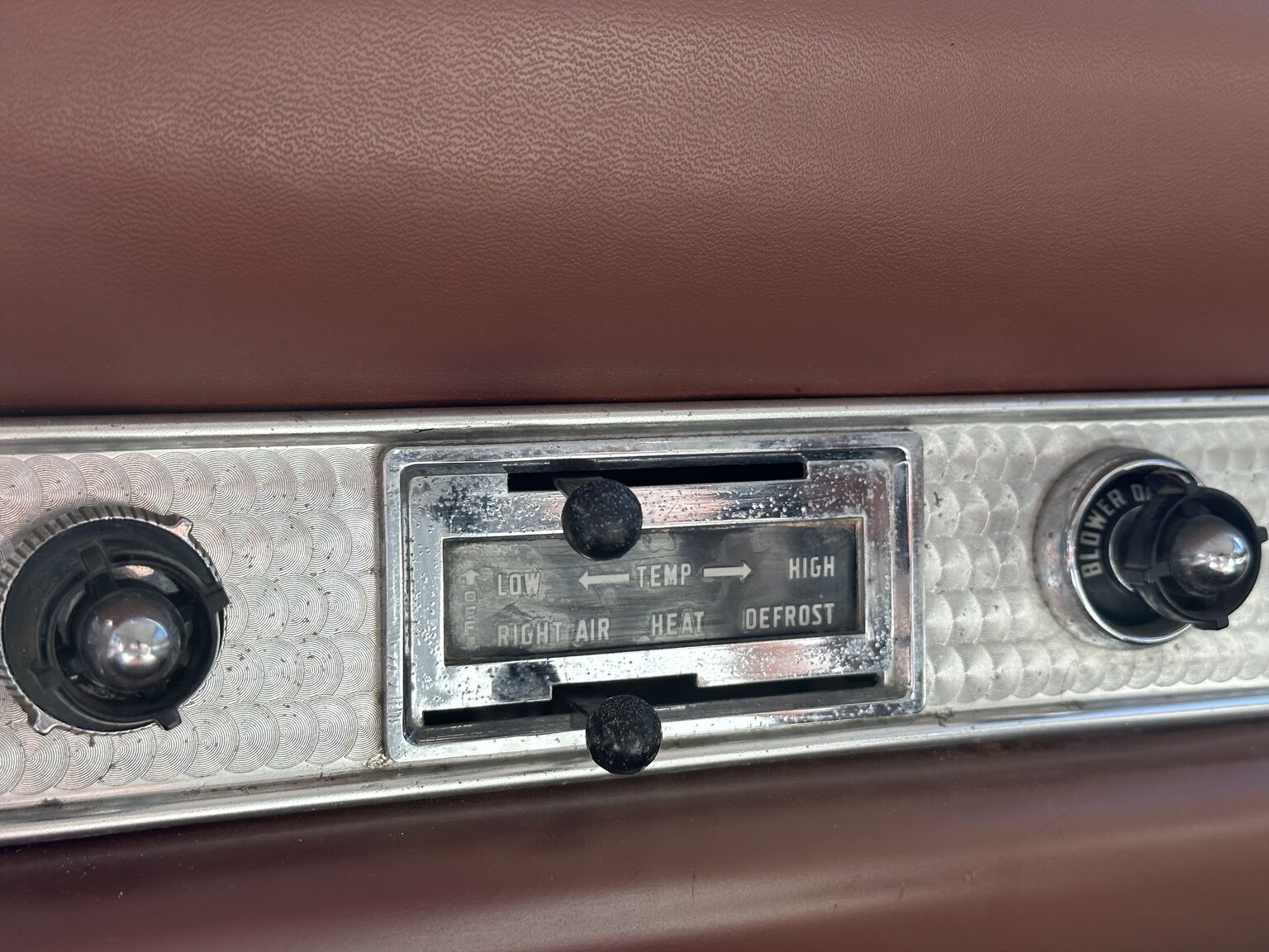 Interiörbild 1956 Ford Thunderbird Convertible