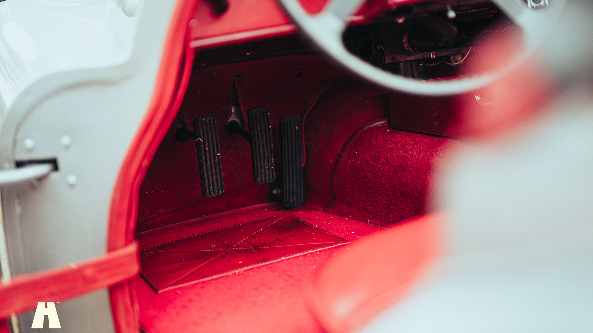 Interior image of 1951 Jaguar XK120