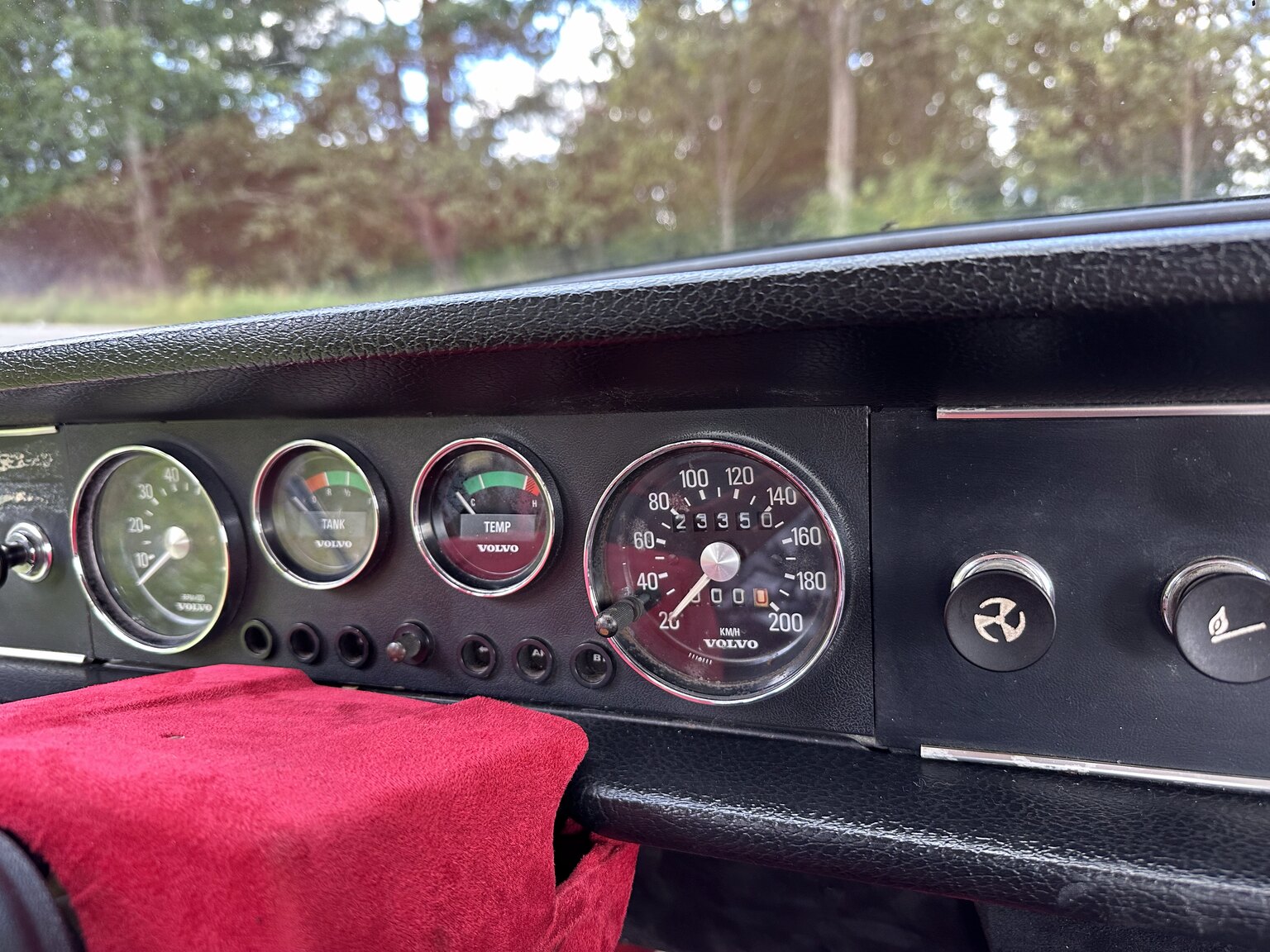 Innenraumfoto von 1969 Volvo 144 custom