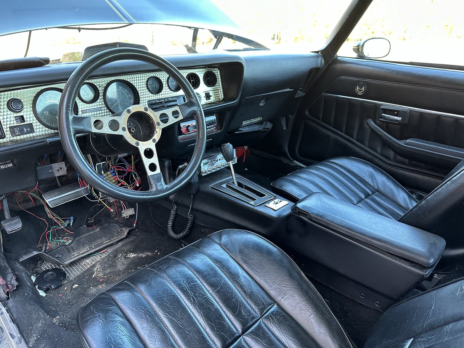 Interiörbild 1978 Pontiac Trans Am Bandit 400