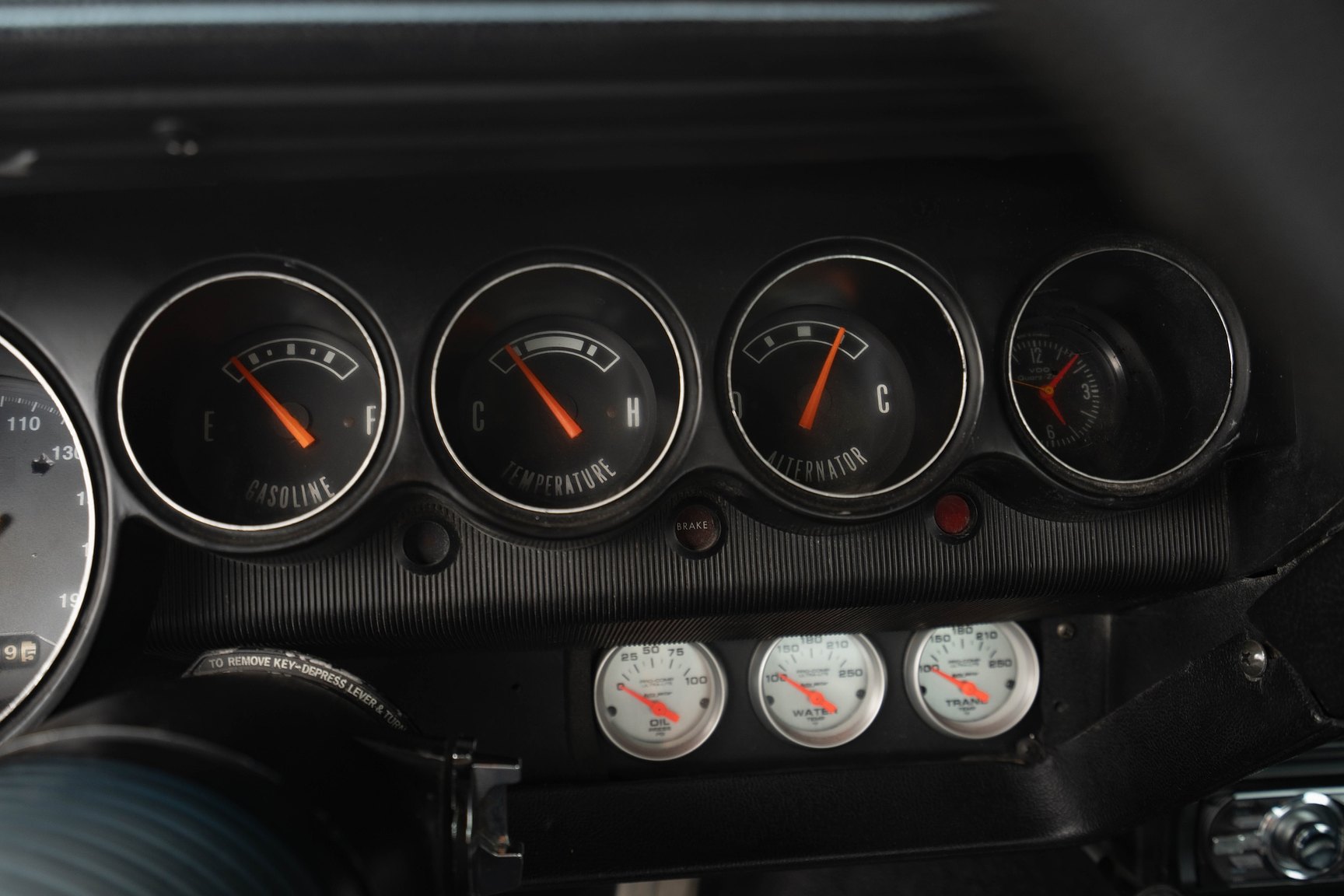 Interiörbild 1972 Plymouth Cuda 340/408