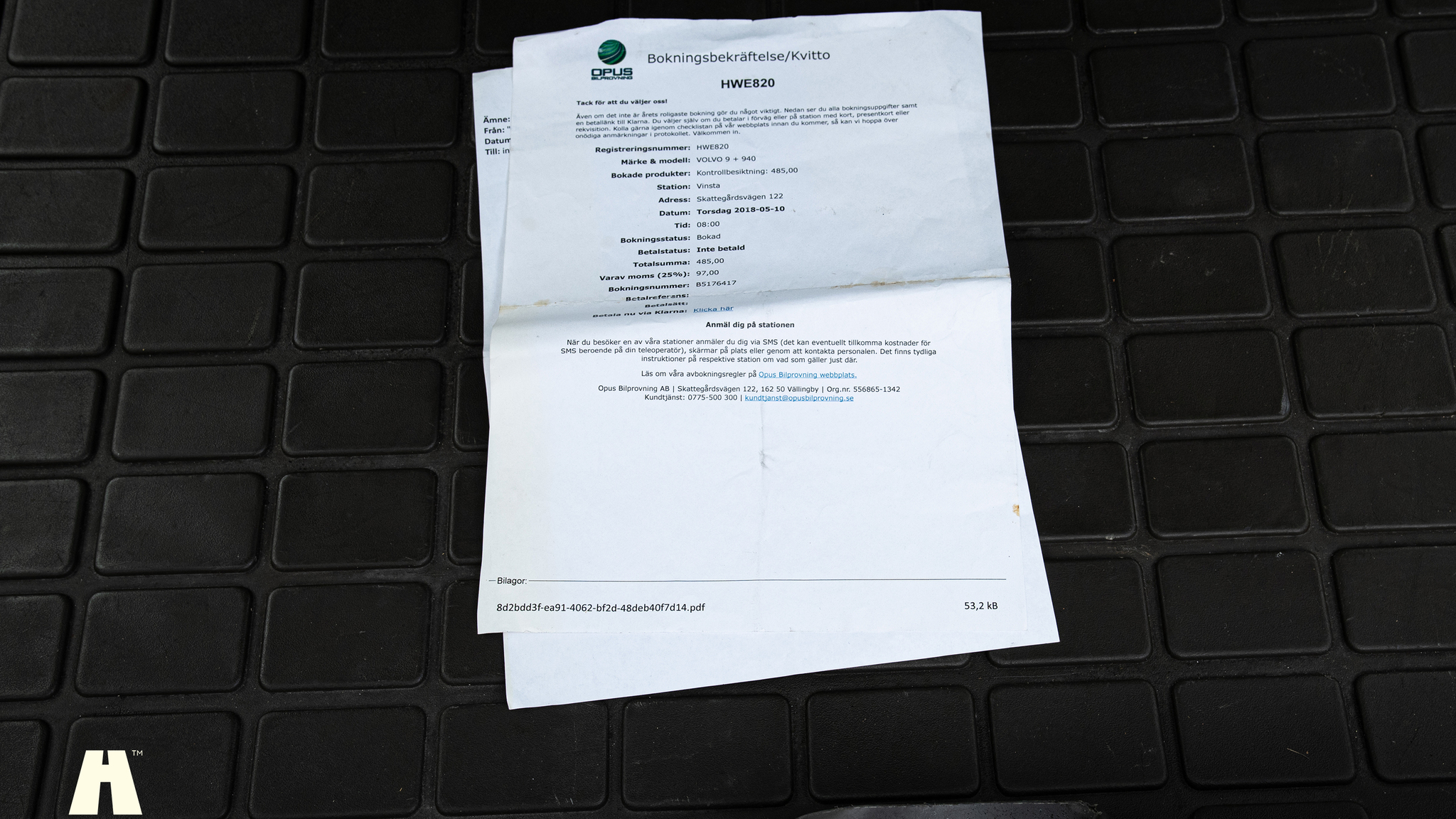 Documentation for 1997 Volvo 945 