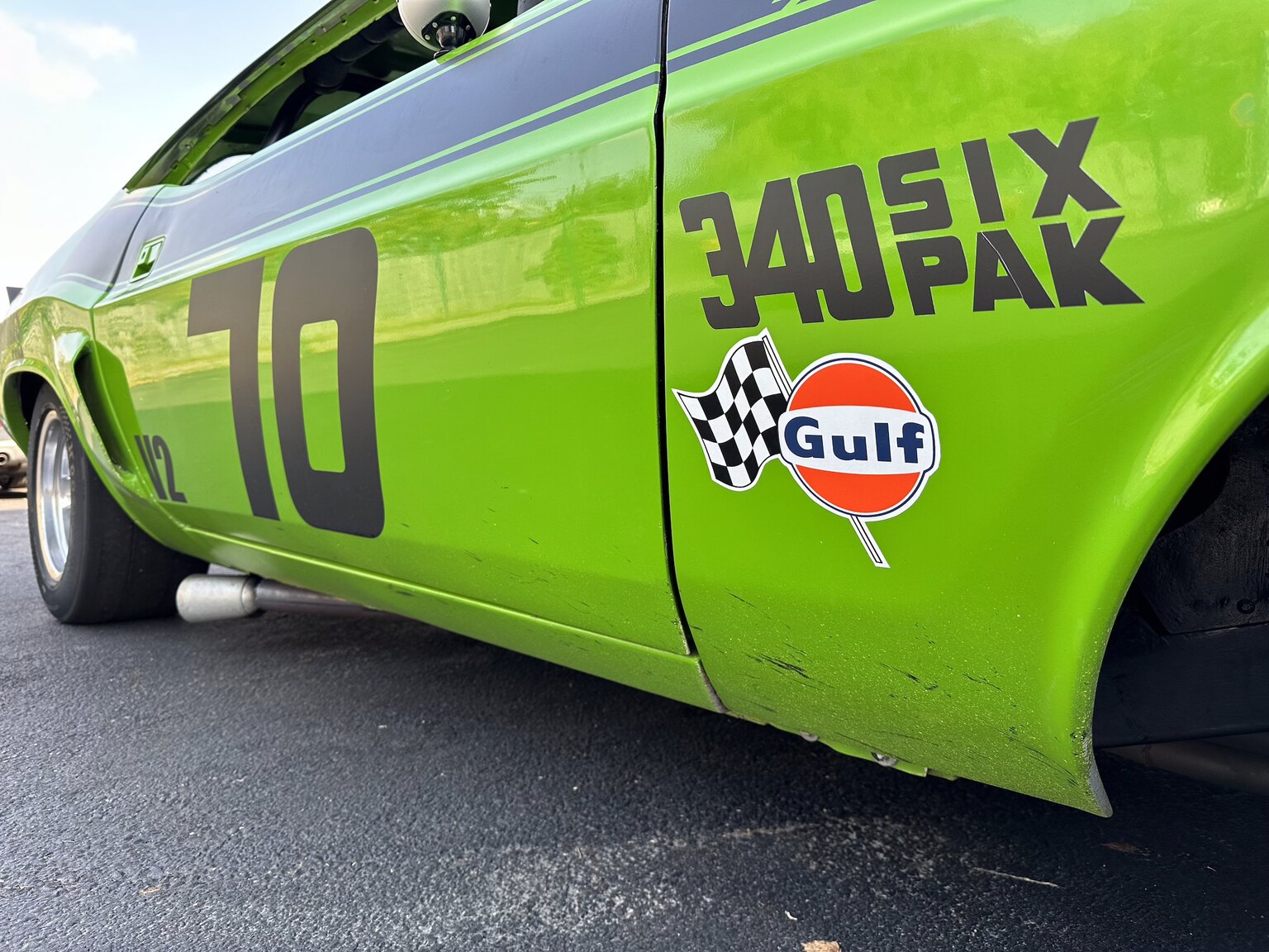 Exteriörbild på 1970 Dodge Challenger Race Car