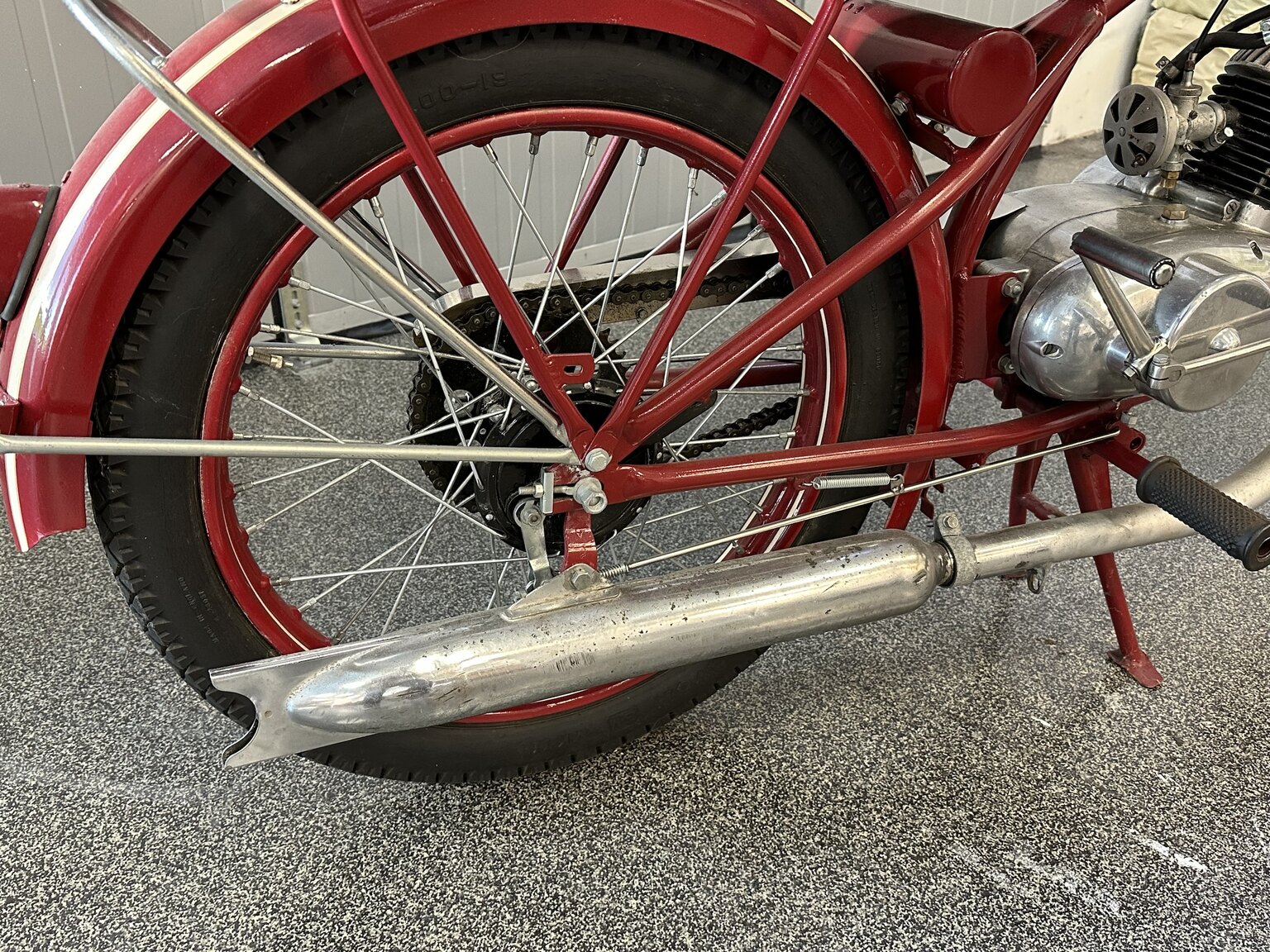 Exteriörbild på 1952 Fram Flying Horse