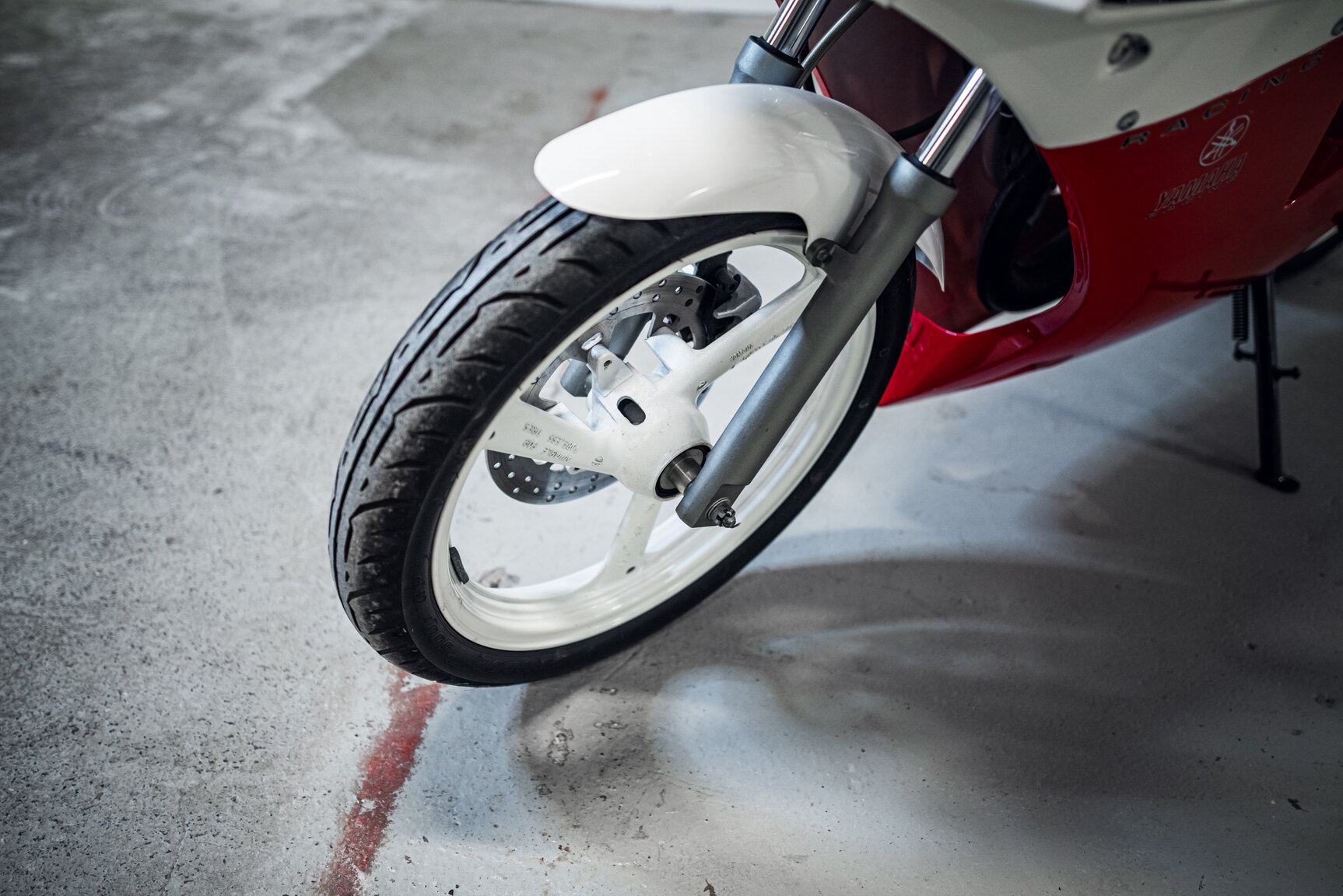 Exterior image of 1990 Yamaha TZ50 Racing