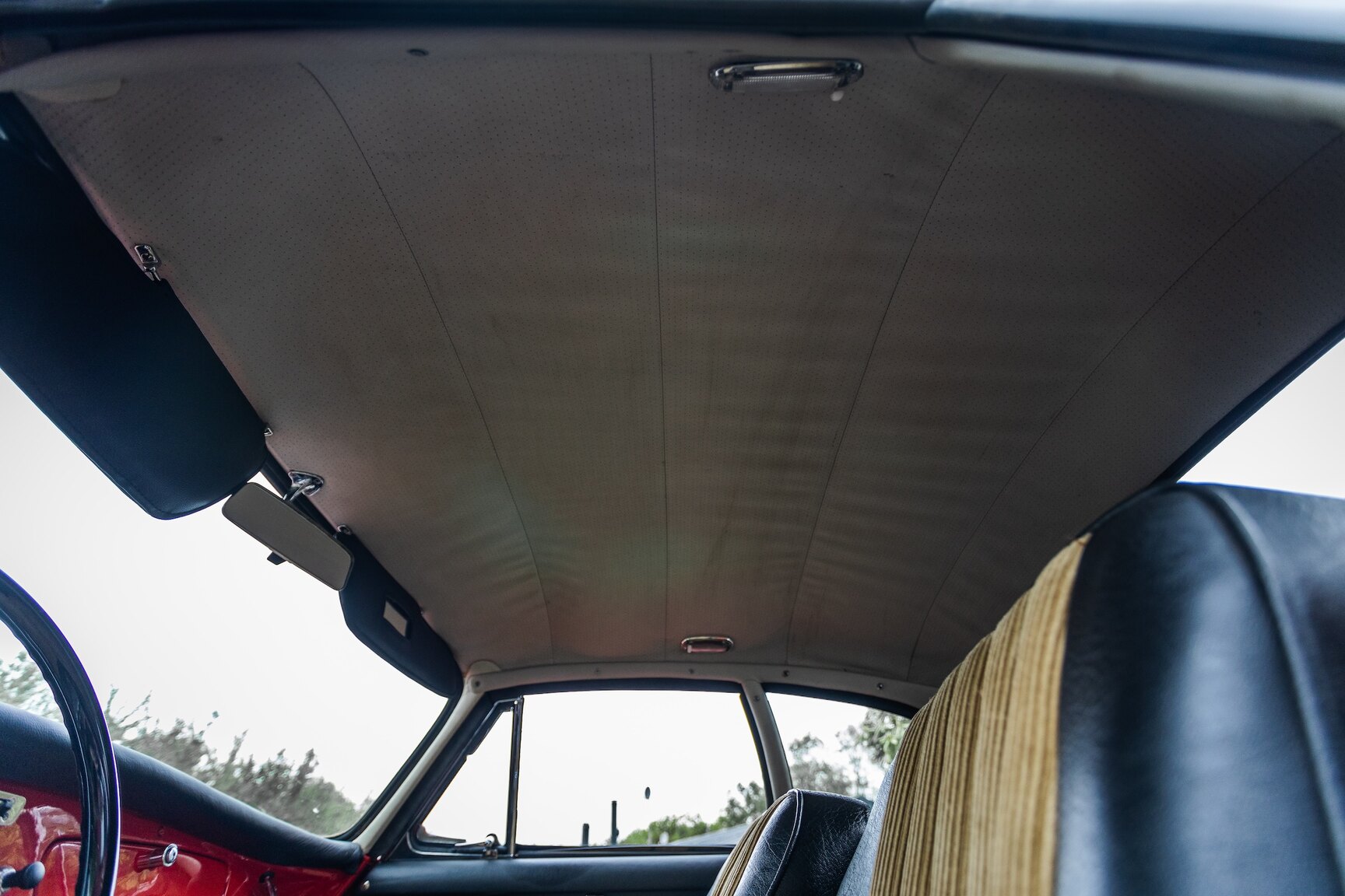 Interior image of 1962 Porsche 356 BT6 "Notchback"