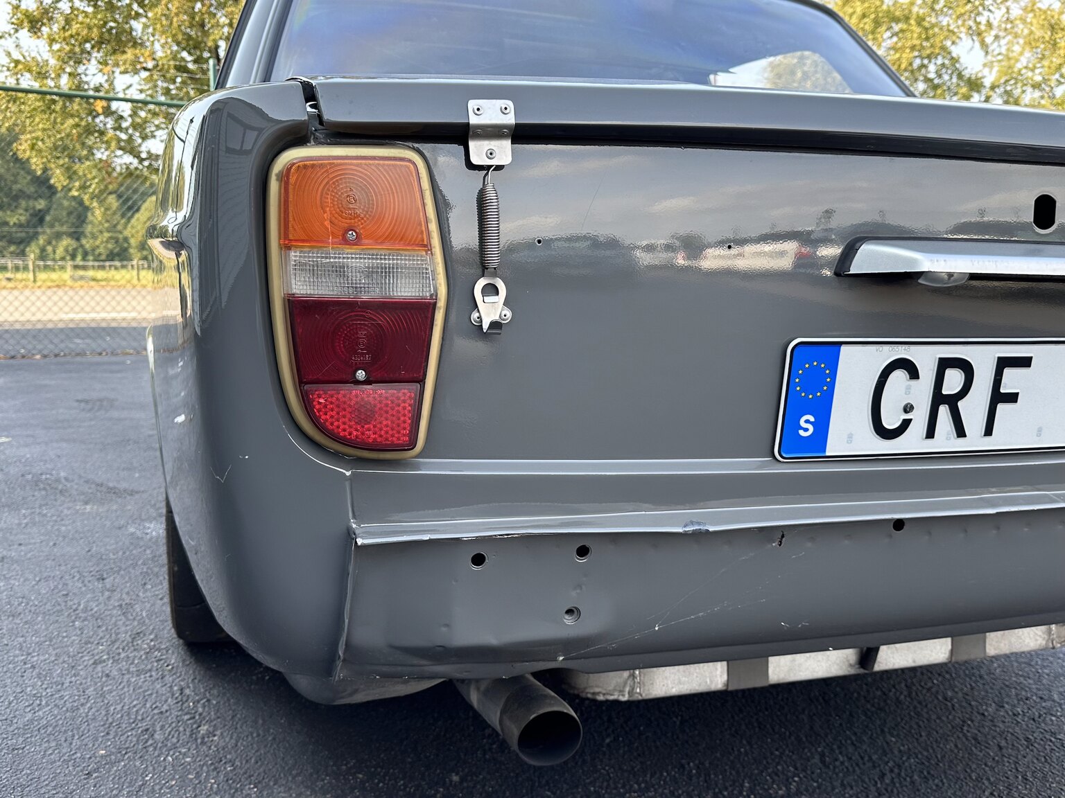 Exterior image of 1969 Volvo 142 race car