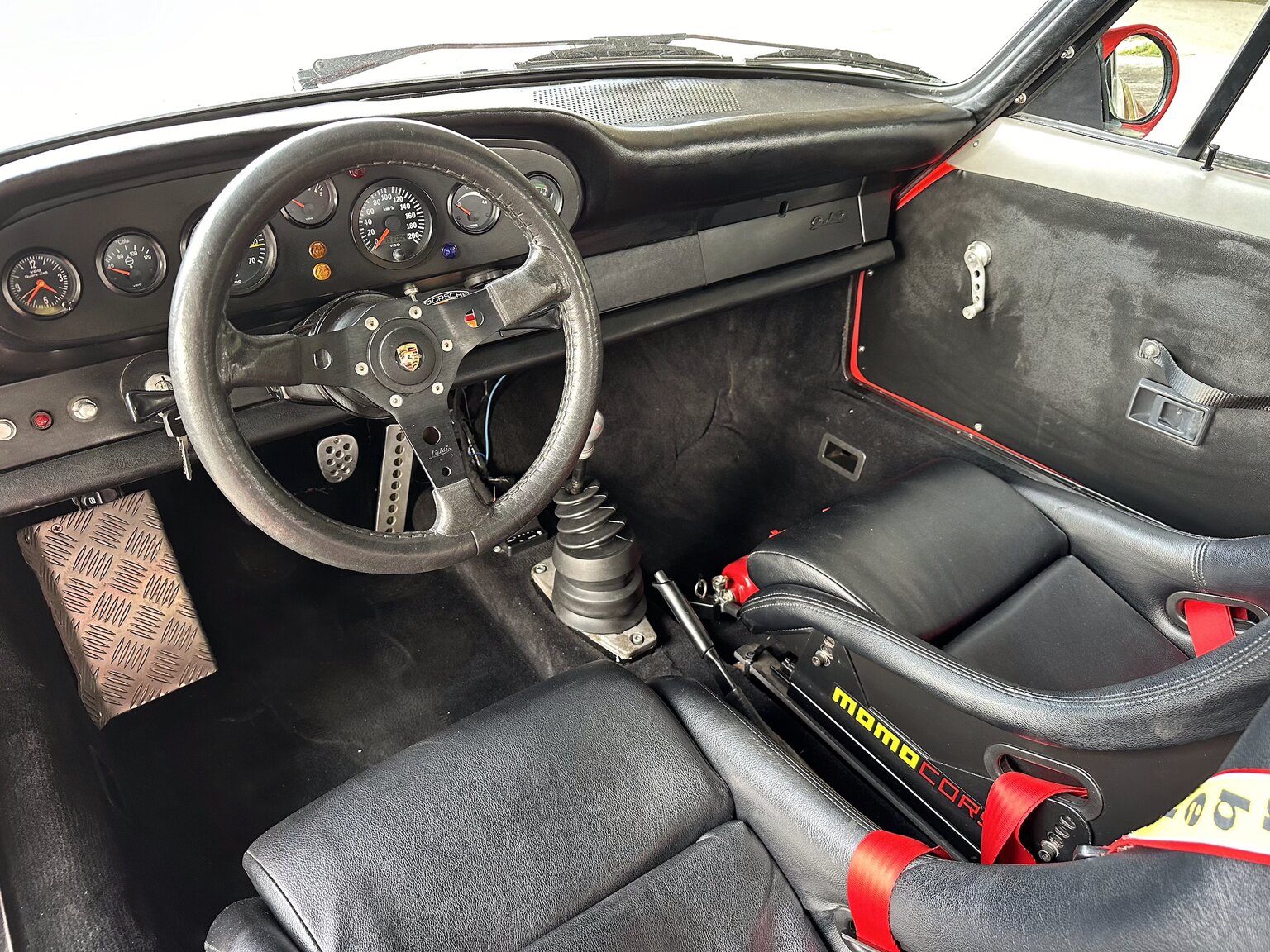 Interiörbild 1965 Porsche 912 V8