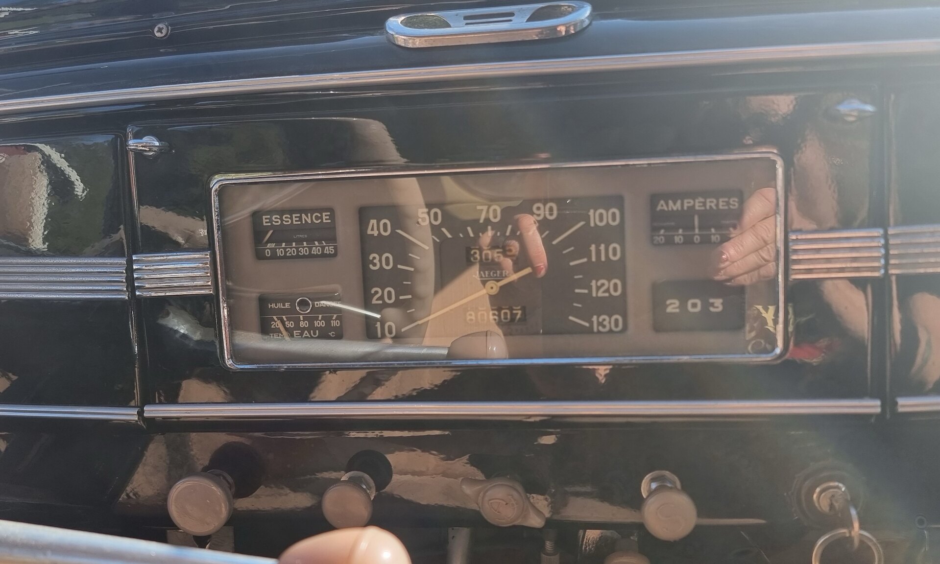 Interior image of 1951 Peugeot 203 De Luxe