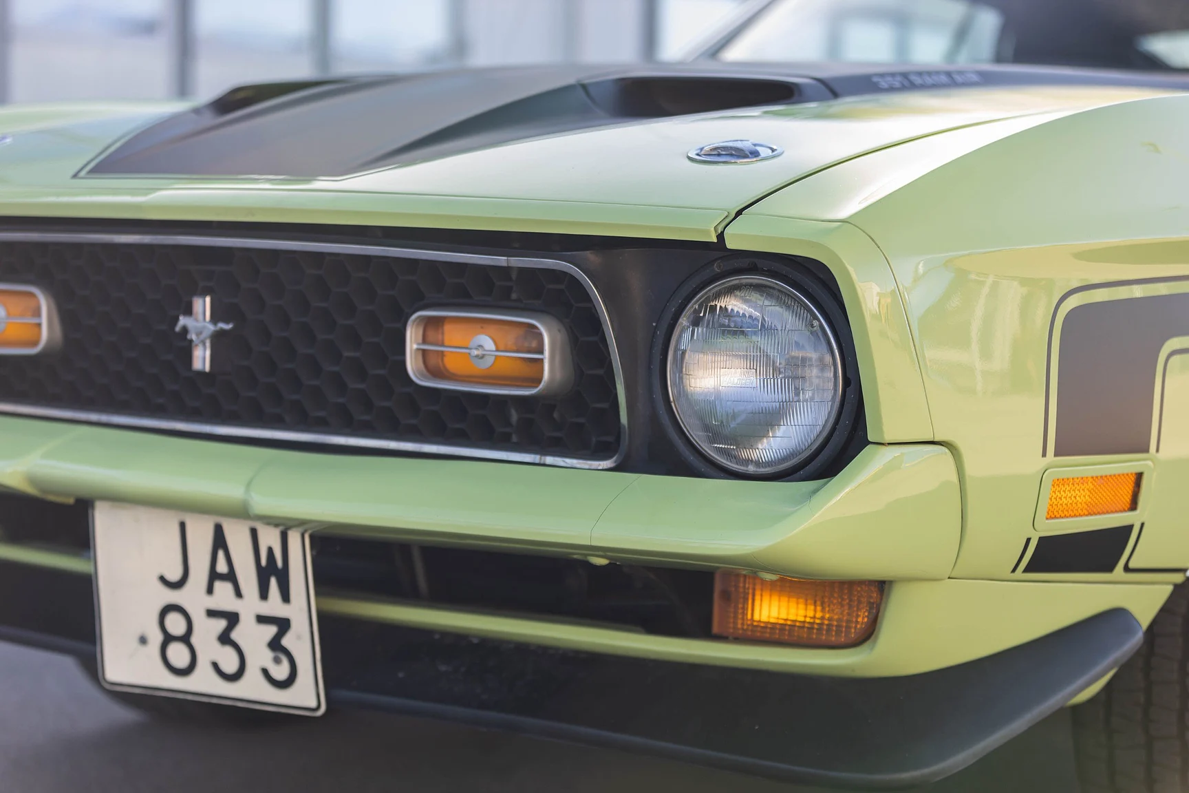 Aussenfoto 1971 Ford Mustang Mach 1 351cui (24)