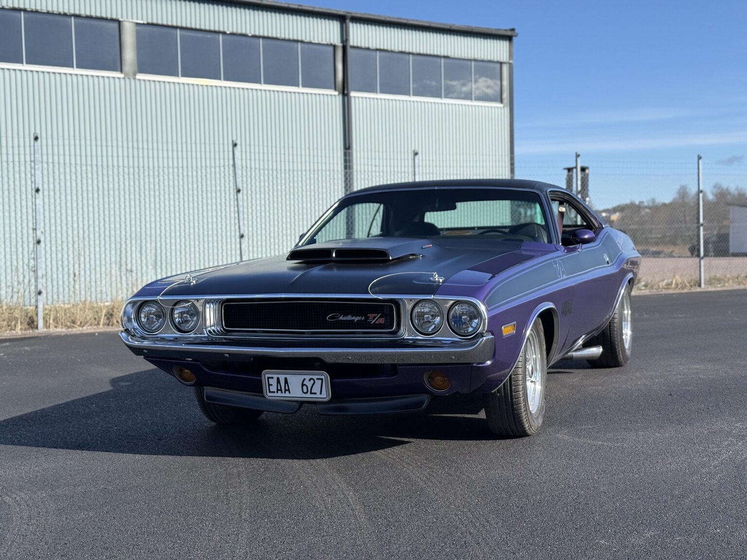 Exteriörbild på 1970 Dodge Challenger T/A 440 cui