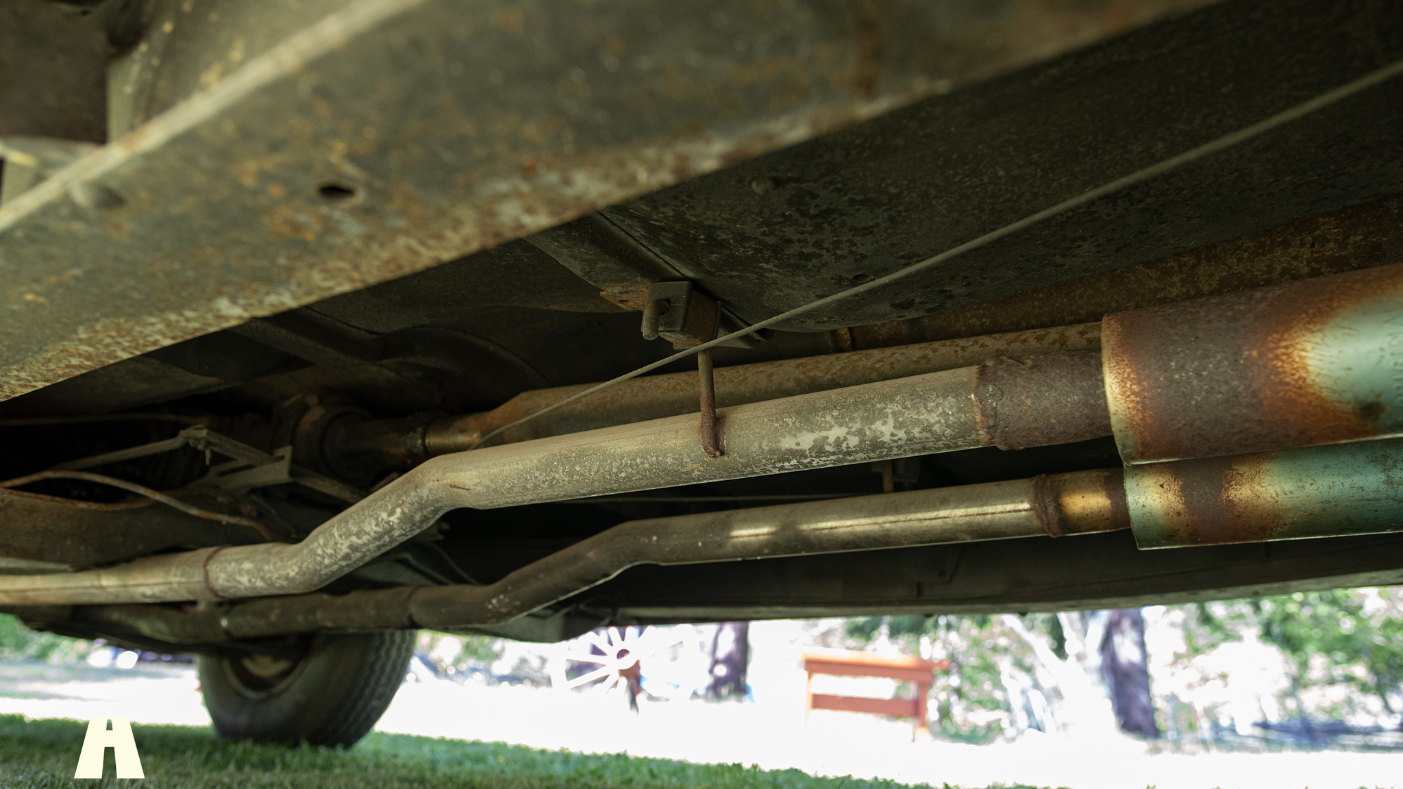 Image of 1952 Chevrolet Sedan Delivery Fire Truck mechanics (37)