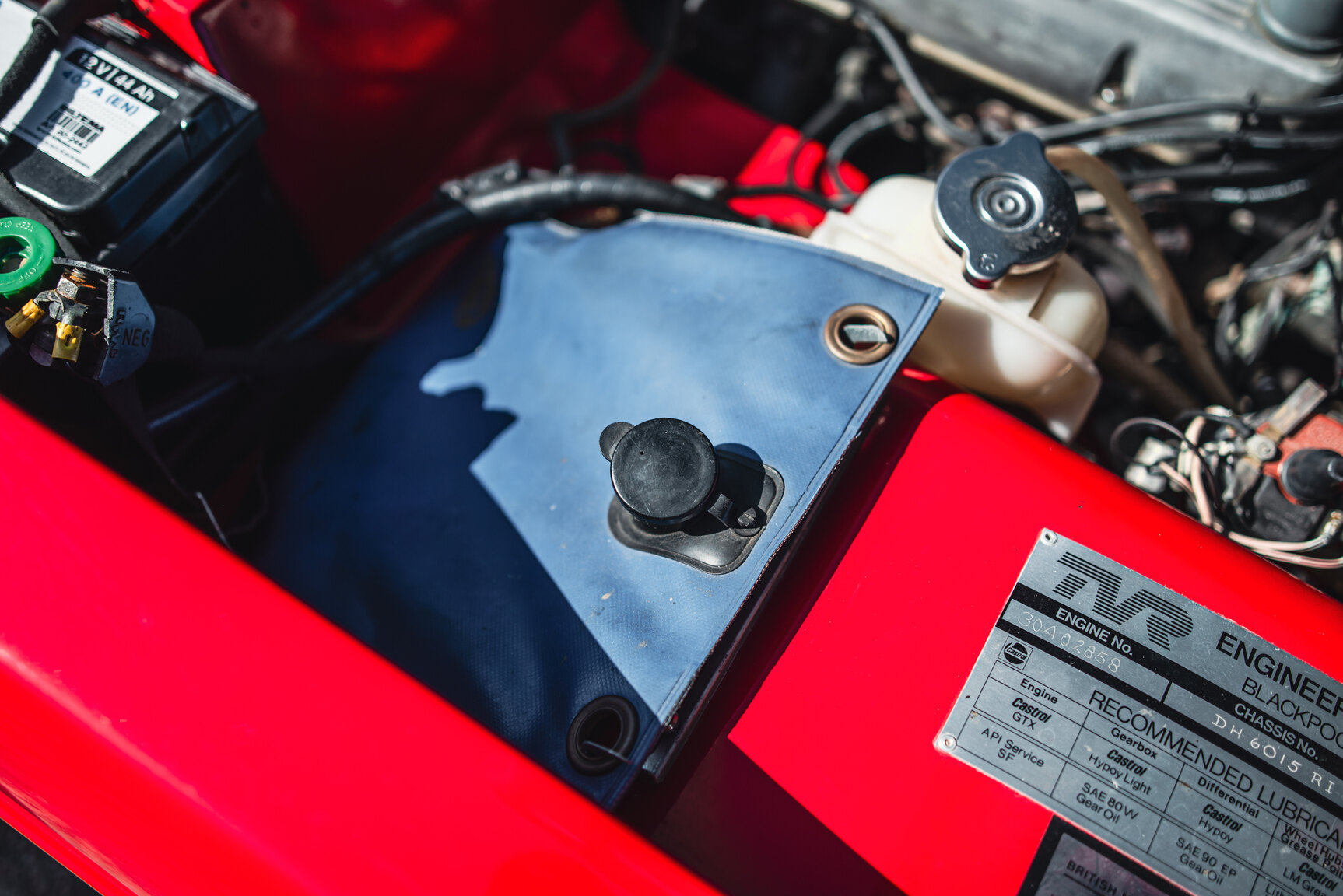 1985 TVR 350i Cabriolet 3.5 V8, Mekanik