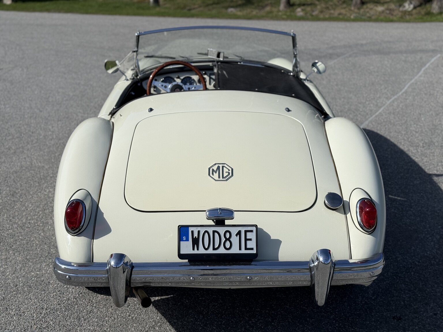 Exteriörbild på 1959 MG MGA 1500
