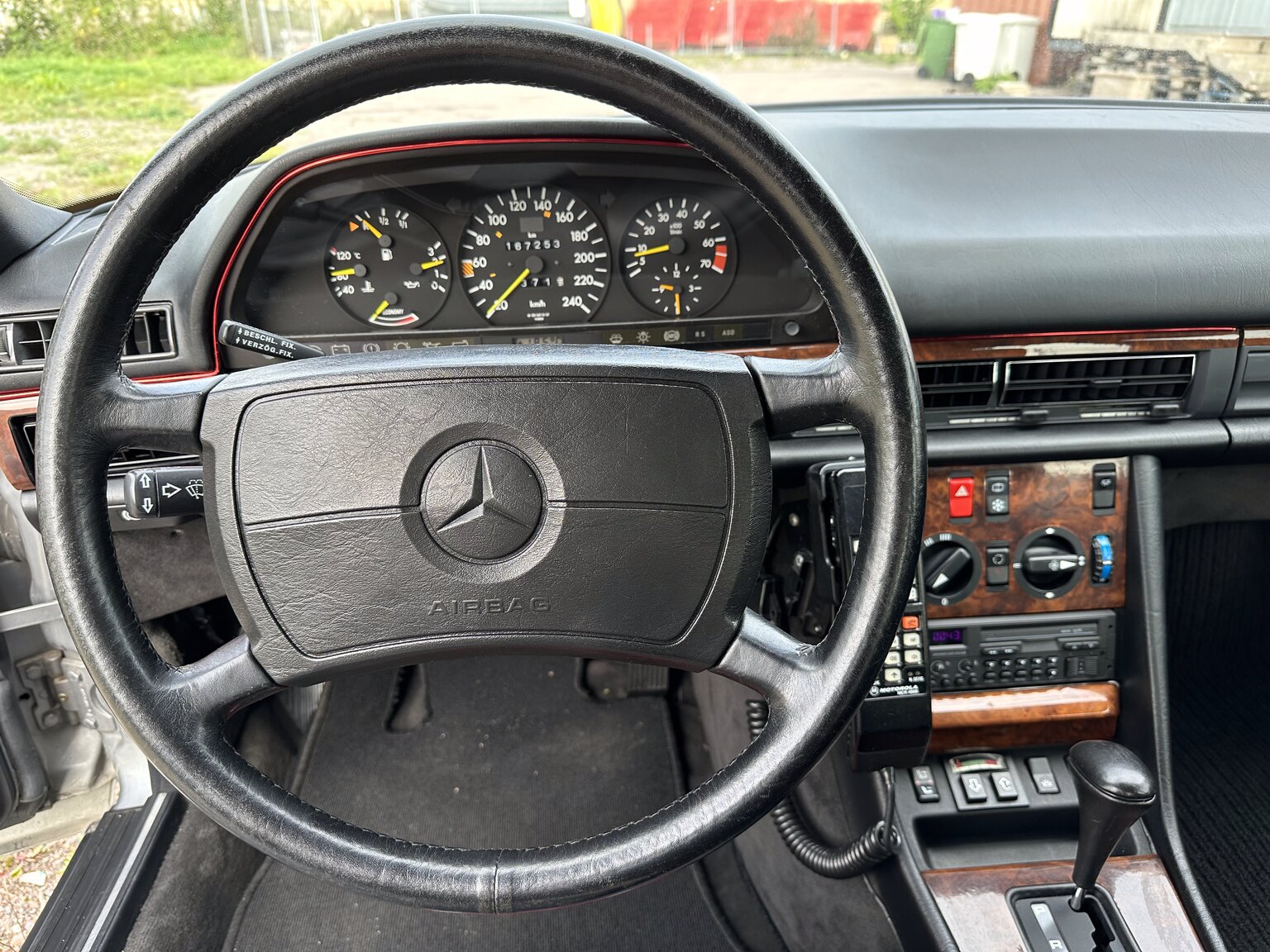 Interior image of 1987 Mercedes 300 SE