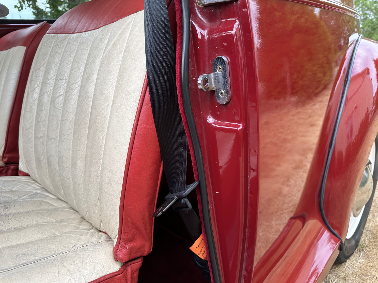 Interiörbild 1958 Morris Minor 1000