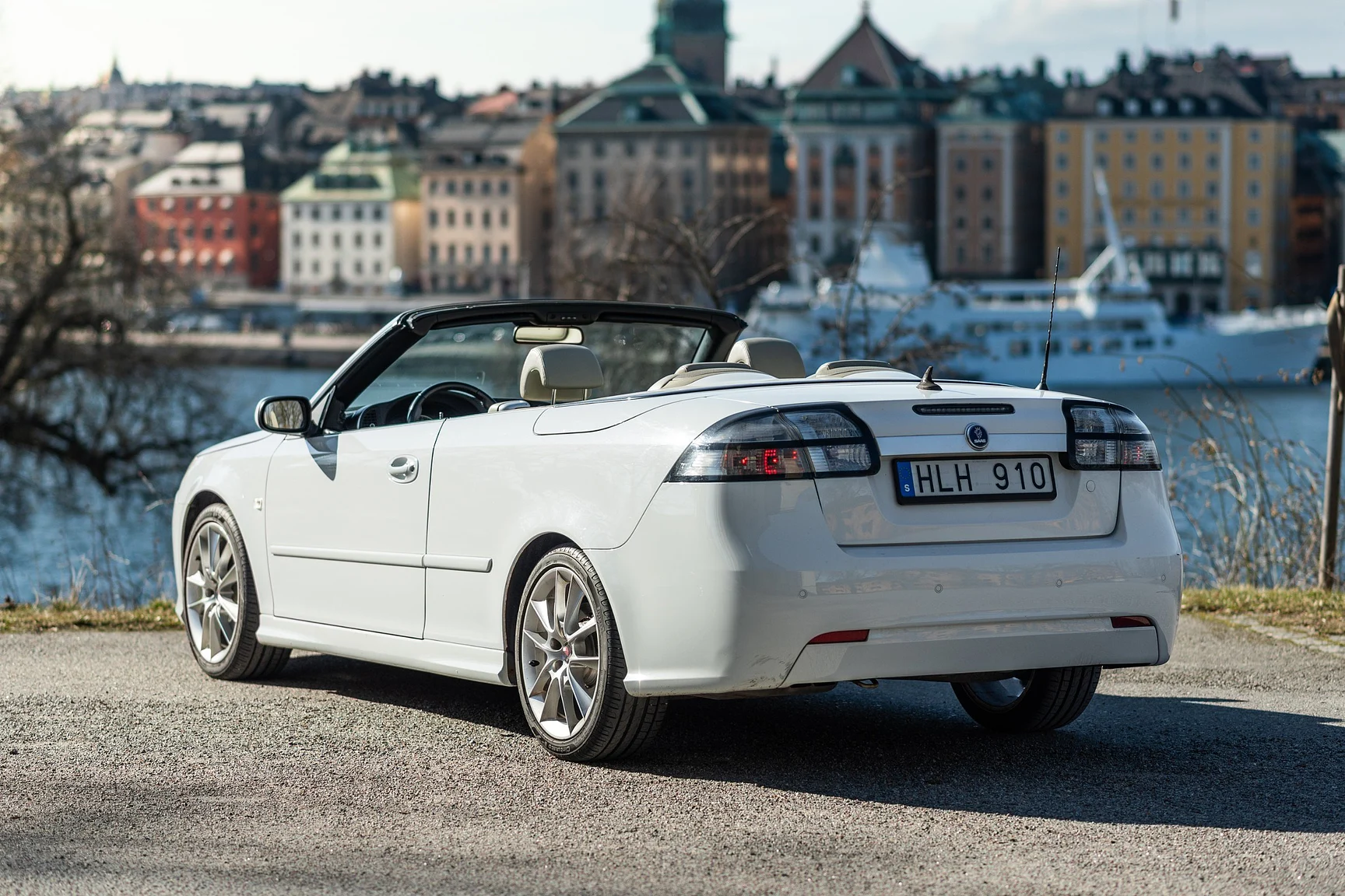 Exteriörbild på 2008 SAAB 9-3 Vector 2.0T Cabriolet (7)