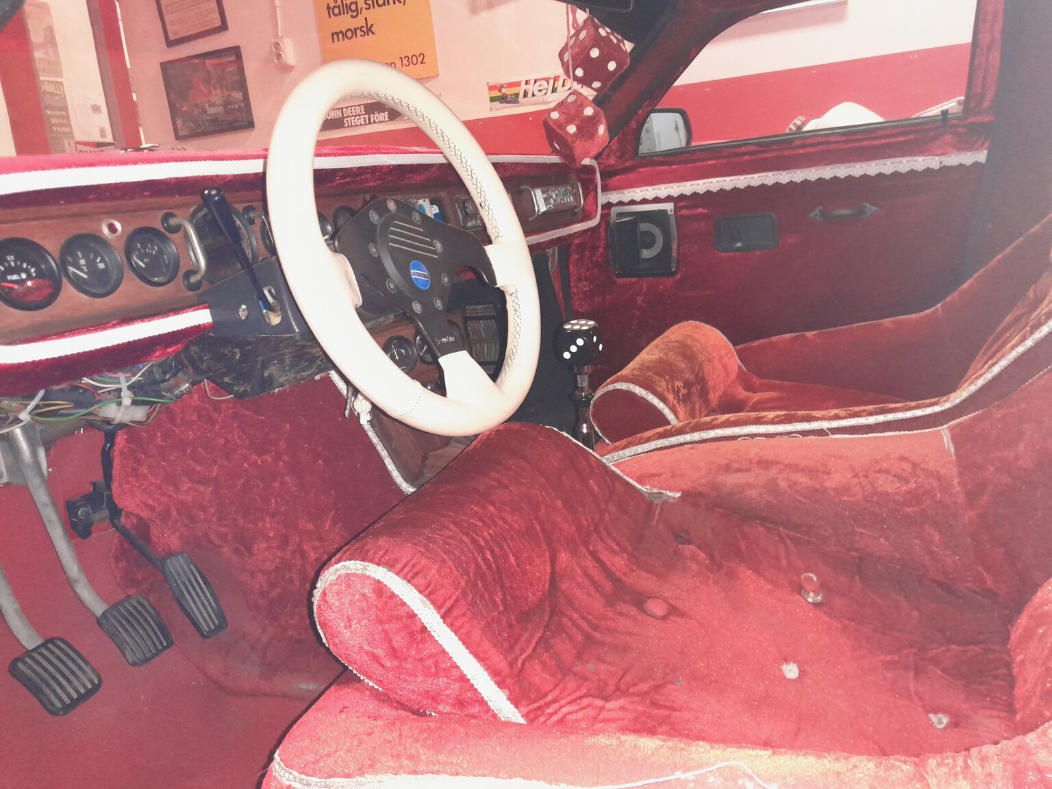 Innenraumfoto von 1968 Volvo 145 Custom