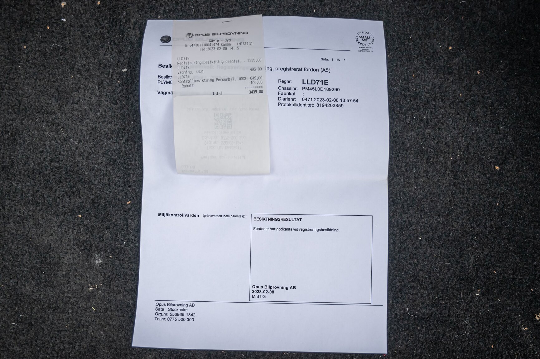 Dokumentation, 1970 Plymouth Fury