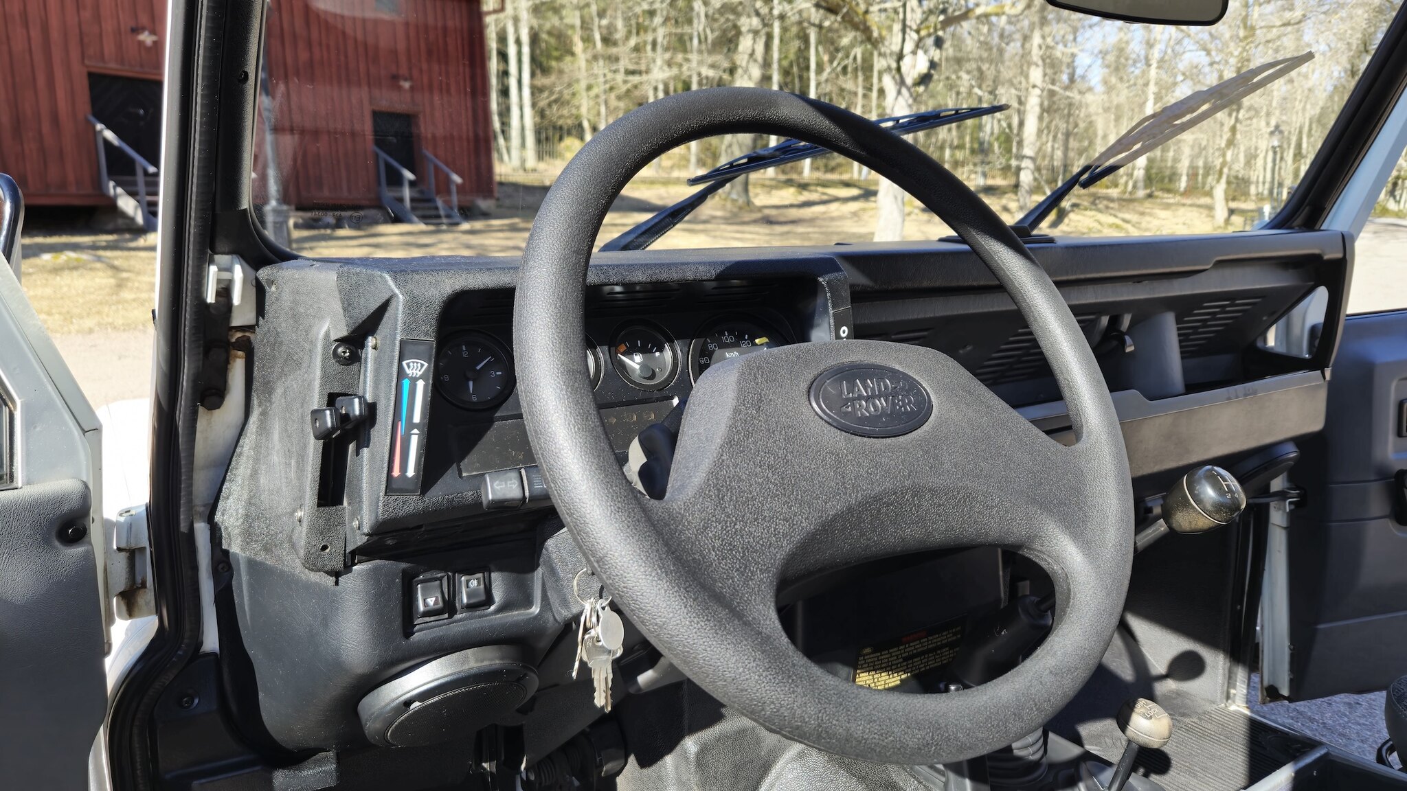 Interior image of 1999 Land Rover Defender Single Cab Pickup