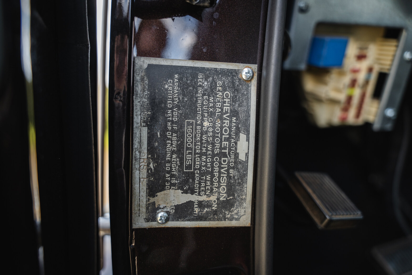 Interior image of 1948 Chevrolet COE Loadmaster