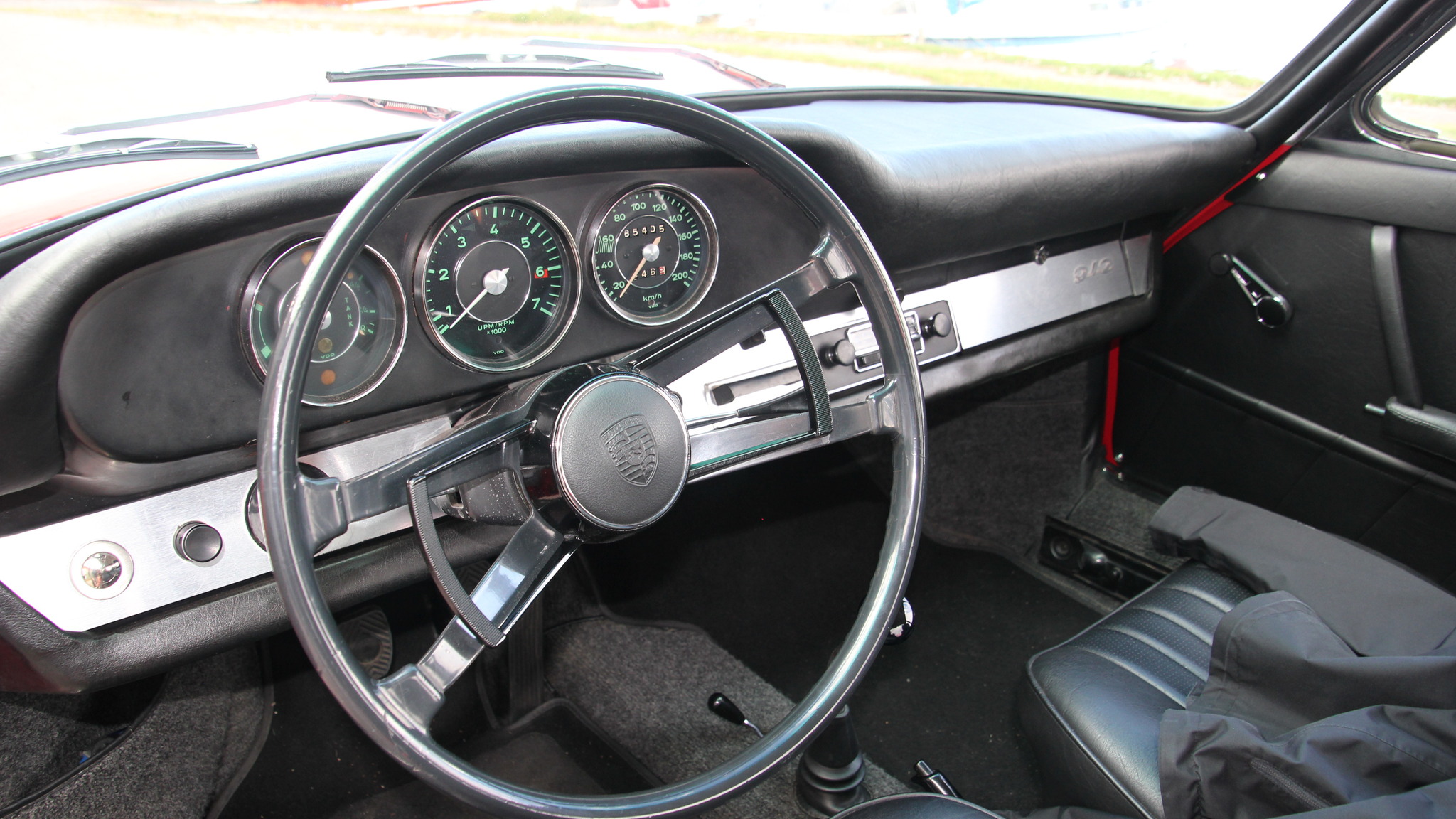 Interiörbild 1966 Porsche 912