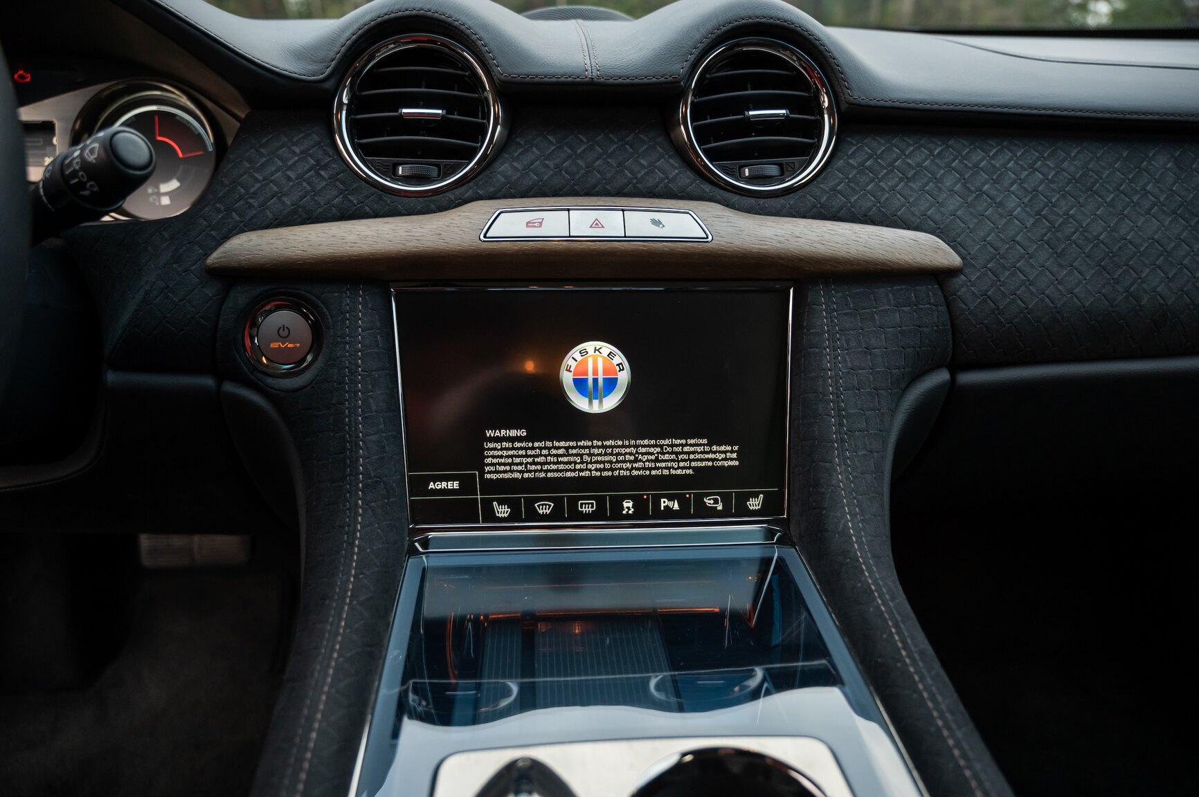 Interiörbild 2012 Fisker Karma ES