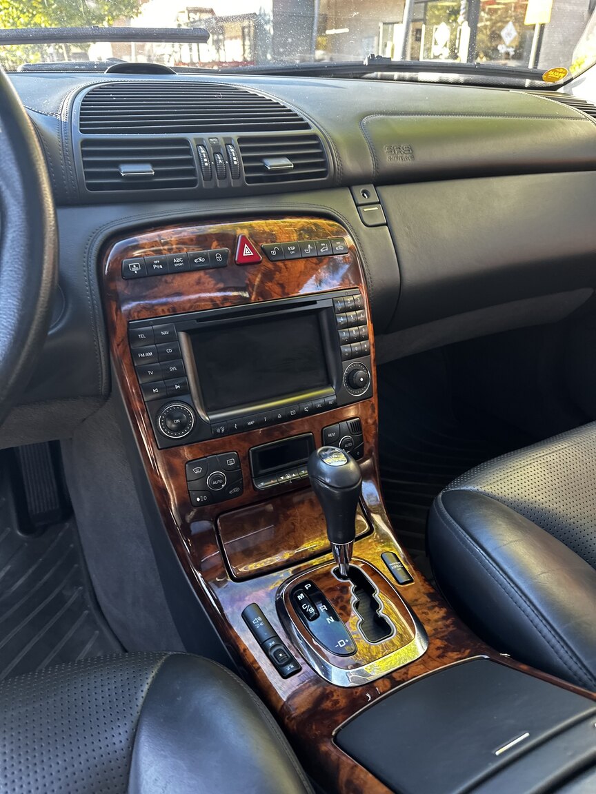Interior image of 2004 Mercedes-Benz CL 55 AMG