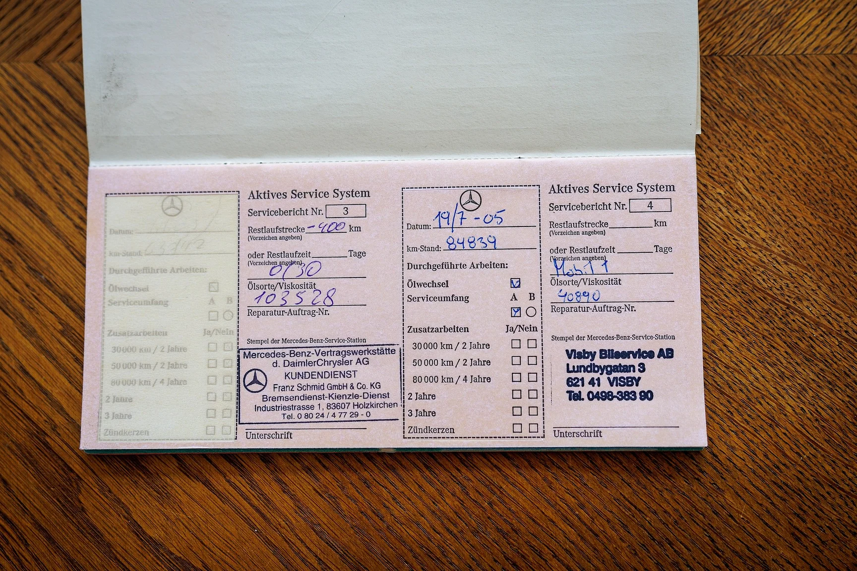 Dokumentation, 2000 Mercedes-Benz CL 600 (9)