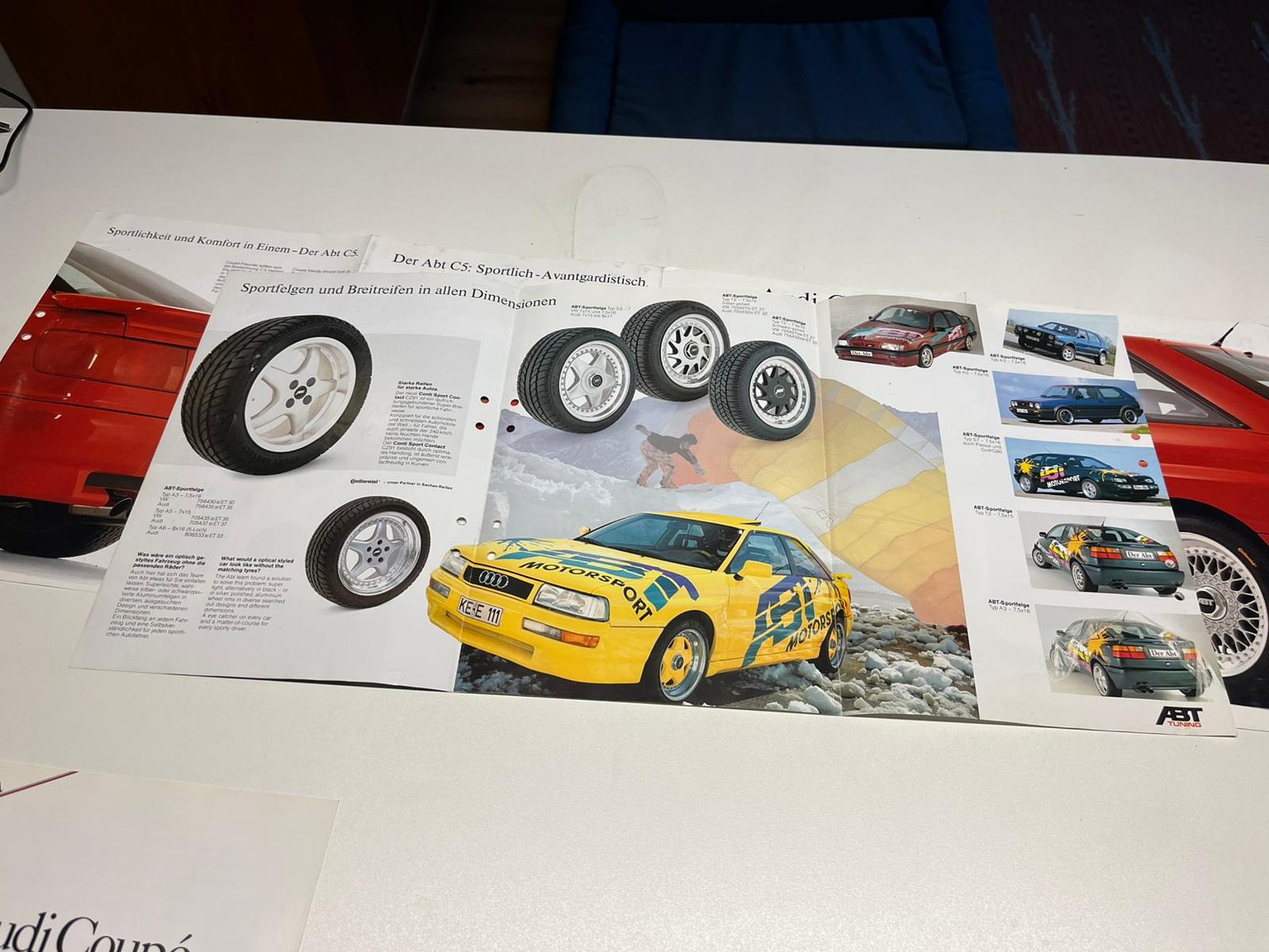Documentation for 1992 Audi quattro S2 Abt C5