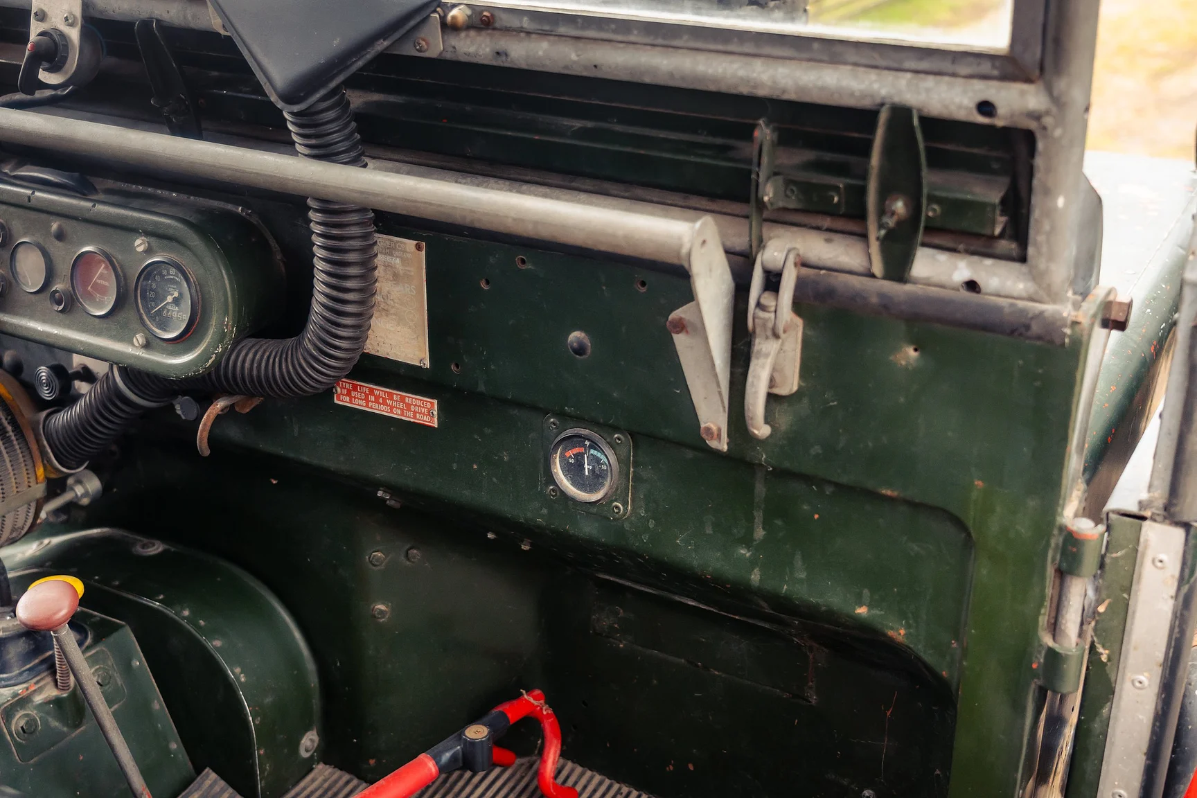 Interiörbild 1953 Land Rover Series 1 Soft Top (22)