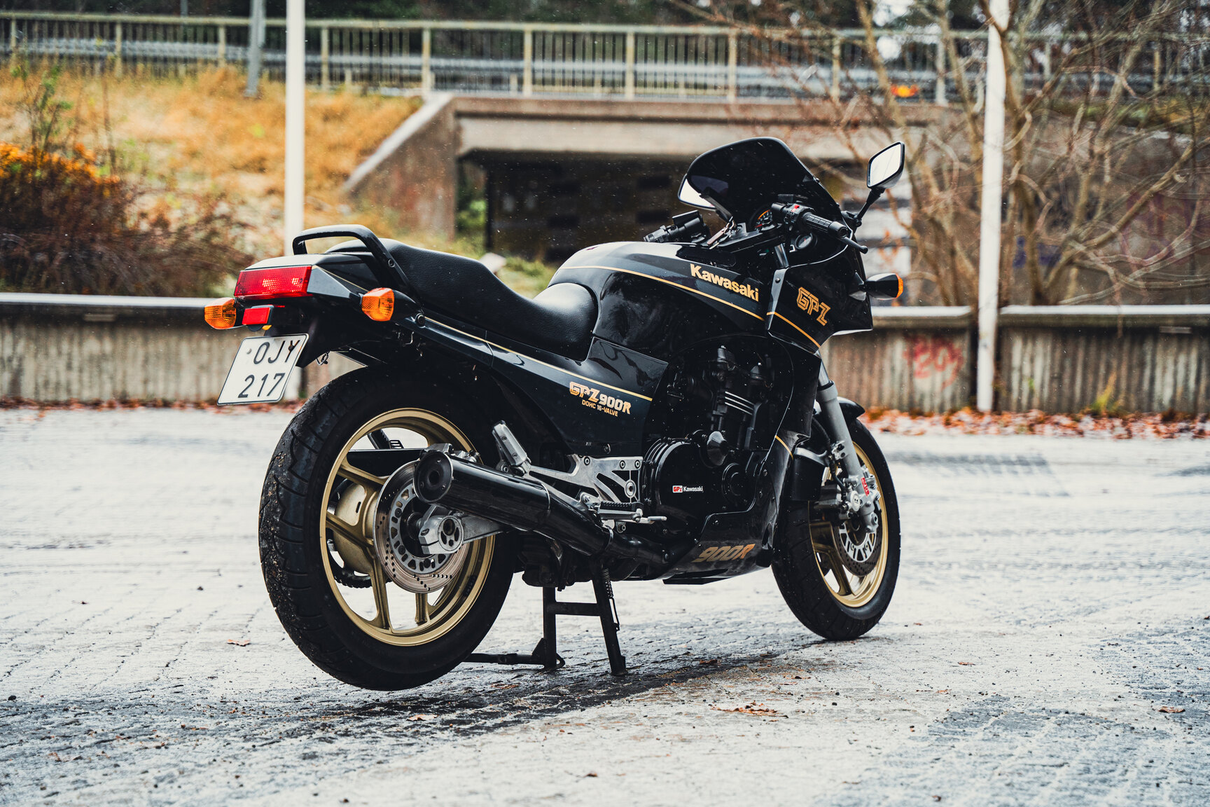 Exteriörbild på 1990 Kawasaki ZX900R