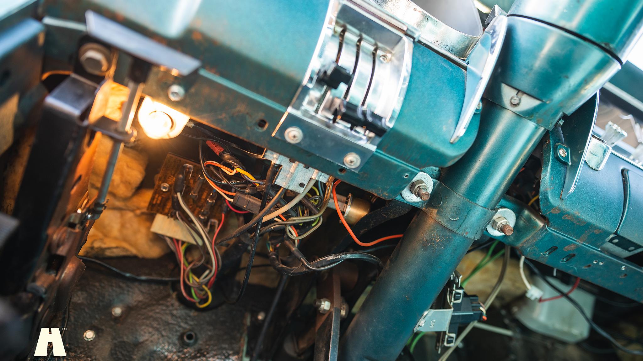 Interiörbild 1965 AMC Rambler Marlin 327 CUI 5.4 V8 (67)