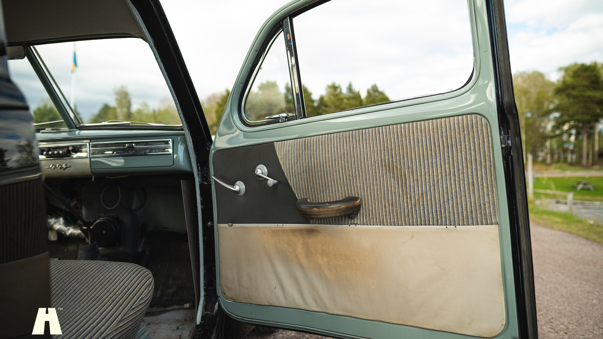 Interiörbild 1953 Volvo PV 444E