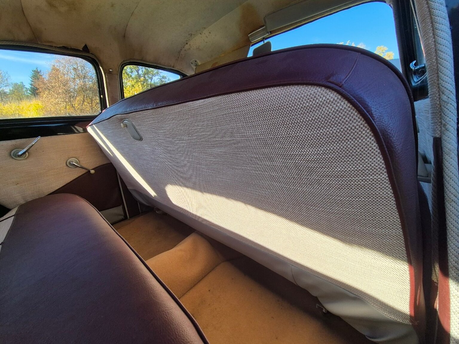 Interiörbild 1954 Ford Vedette 3.9 V8