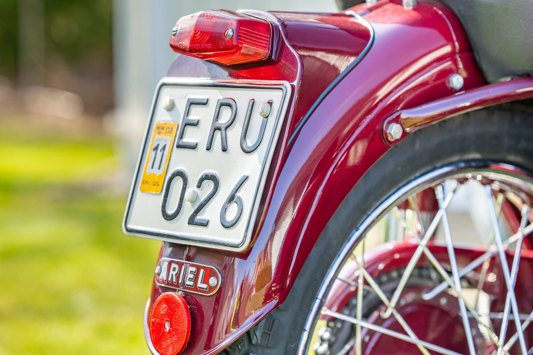 Aussenfoto 1954 Ariel FH 650 Huntsmaster Twin