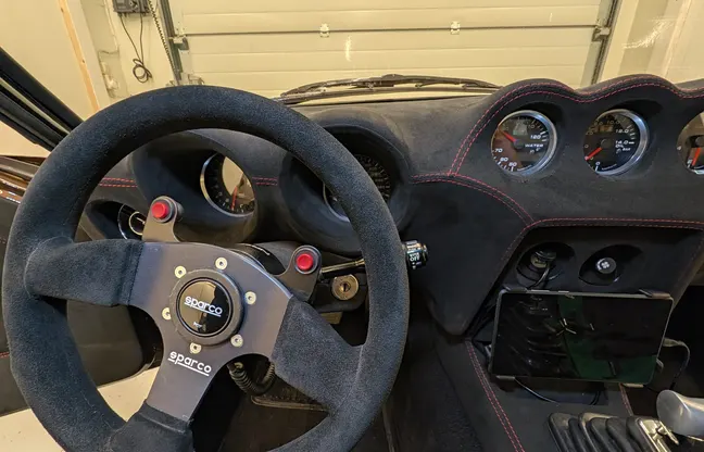 1971 Datsun 240Z  -1000hk  Datass  – Interiör