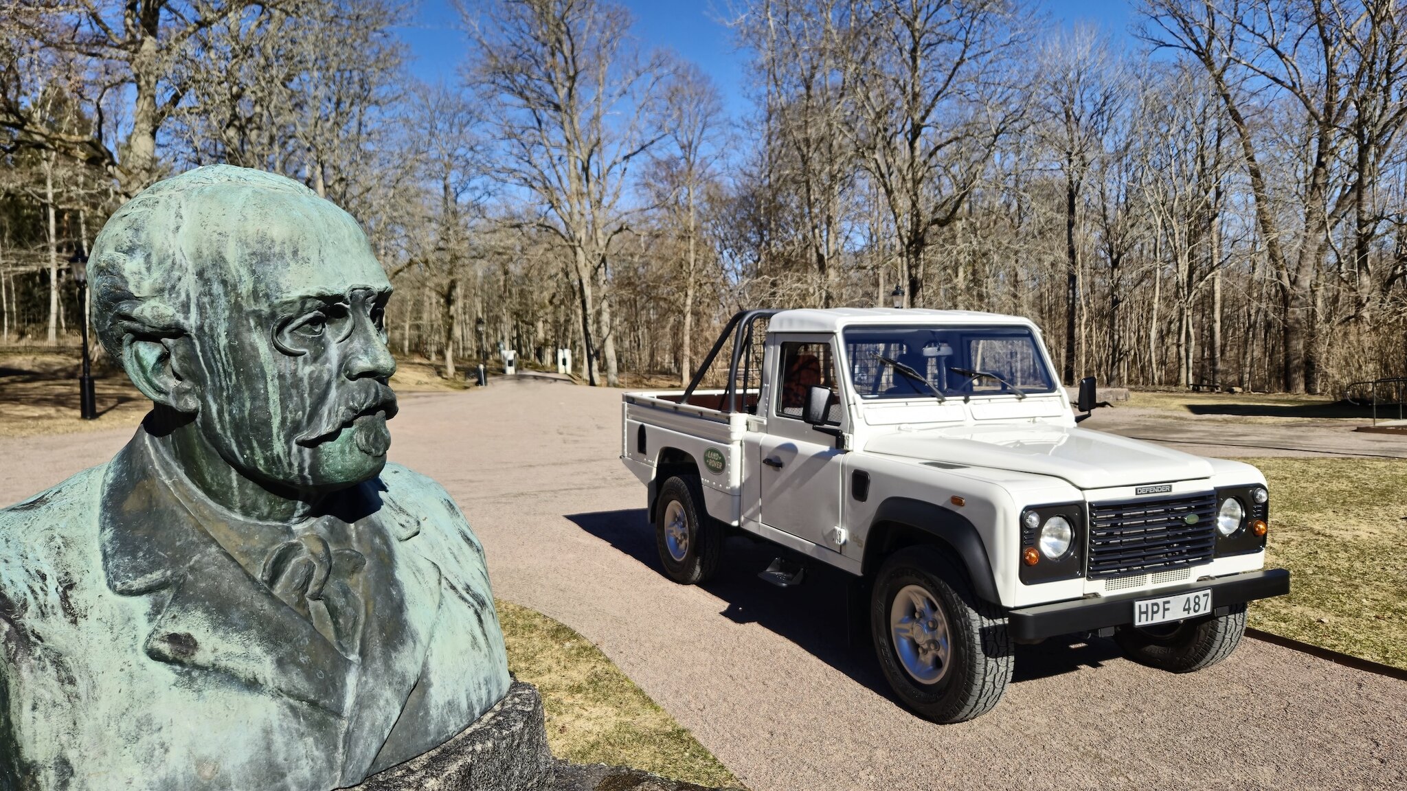 Aussenfoto 1999 Land Rover Defender Single Cab Pickup