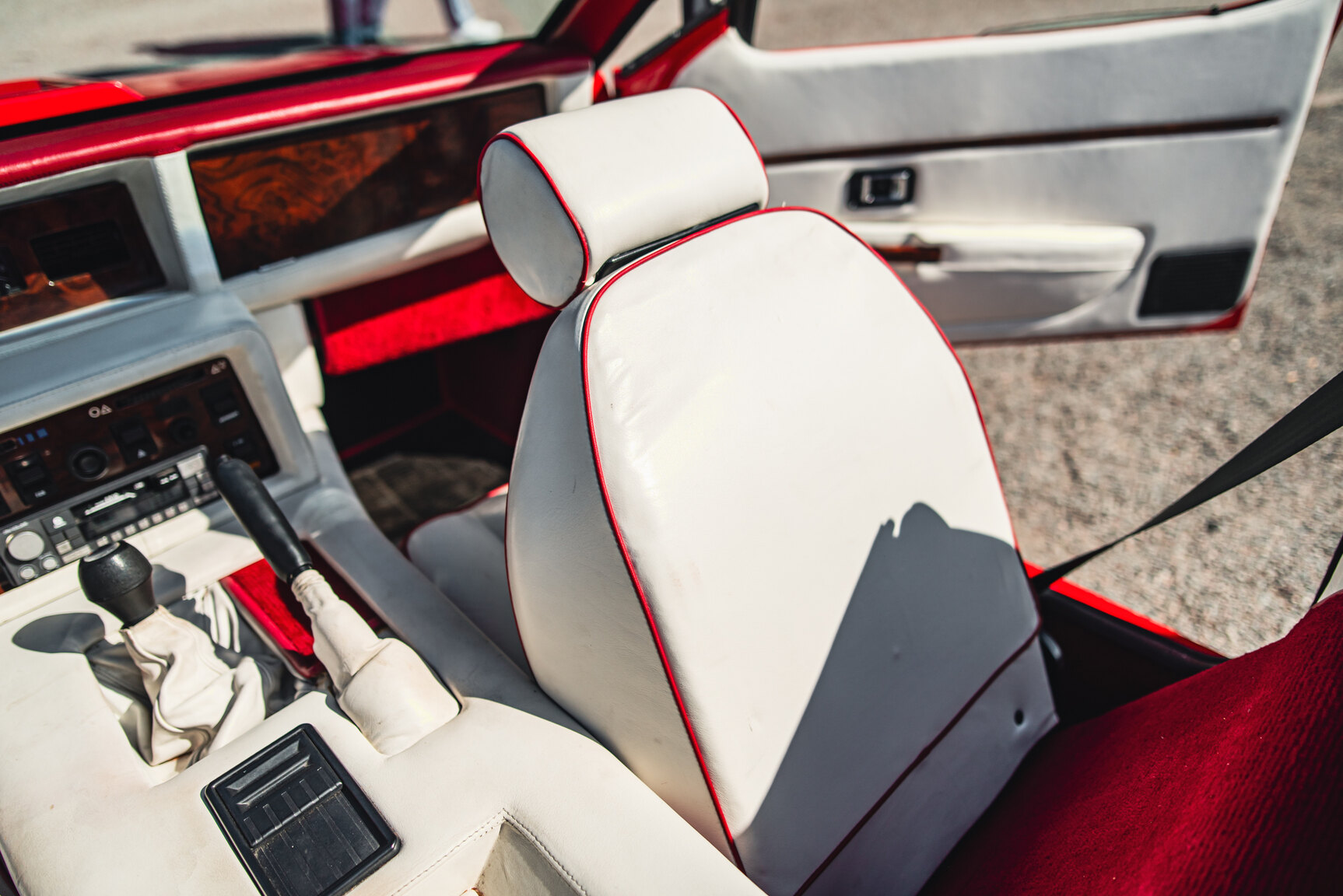 Innenraumfoto von 1985 TVR 350i Cabriolet 3.5 V8