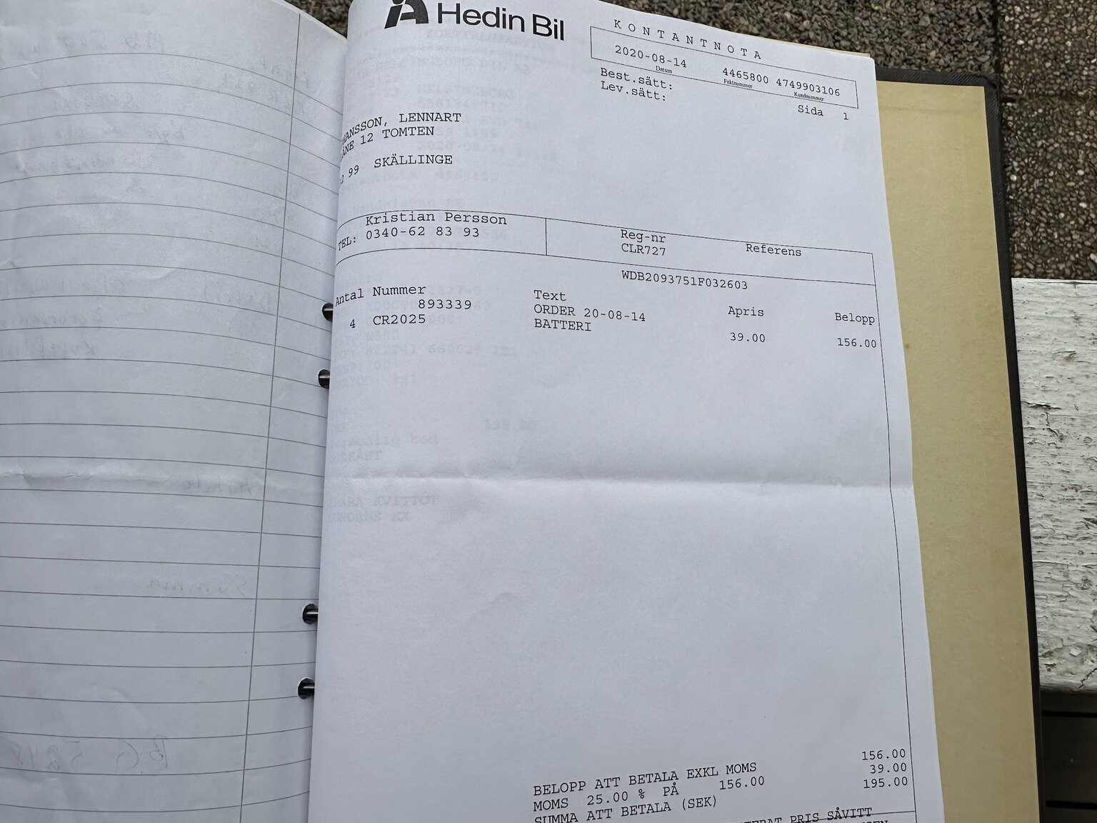 Dokumentation för 2003 Mercedes CLK 500